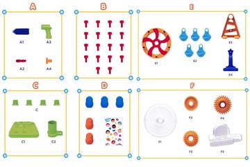 Edu-Toys Experimentierkasten JS025 Mint Elektrisches Riesenrad Bausatz, (46-tlg)