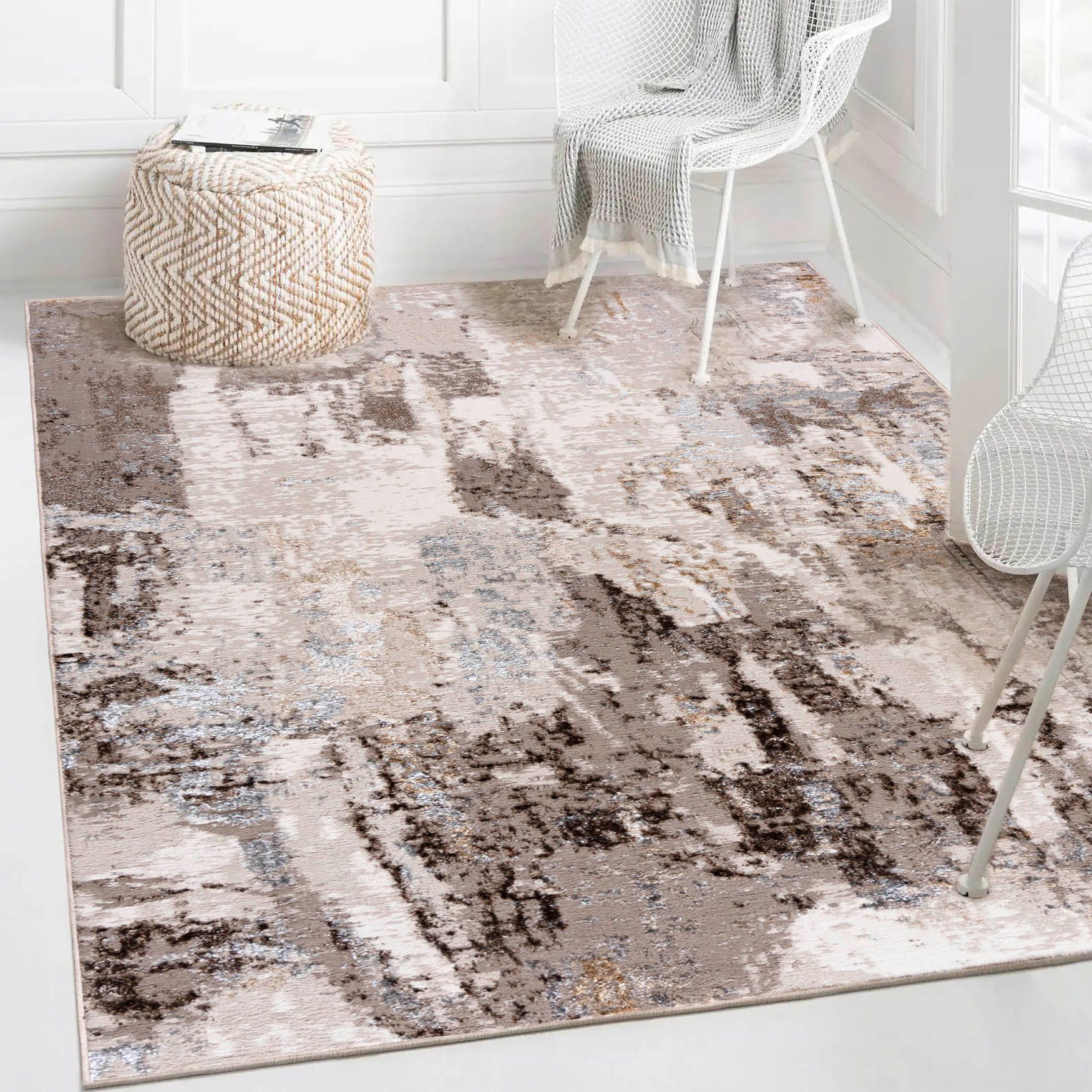 Mazovia Designteppich Modern Abstrakt Teppich für günstig online kaufen