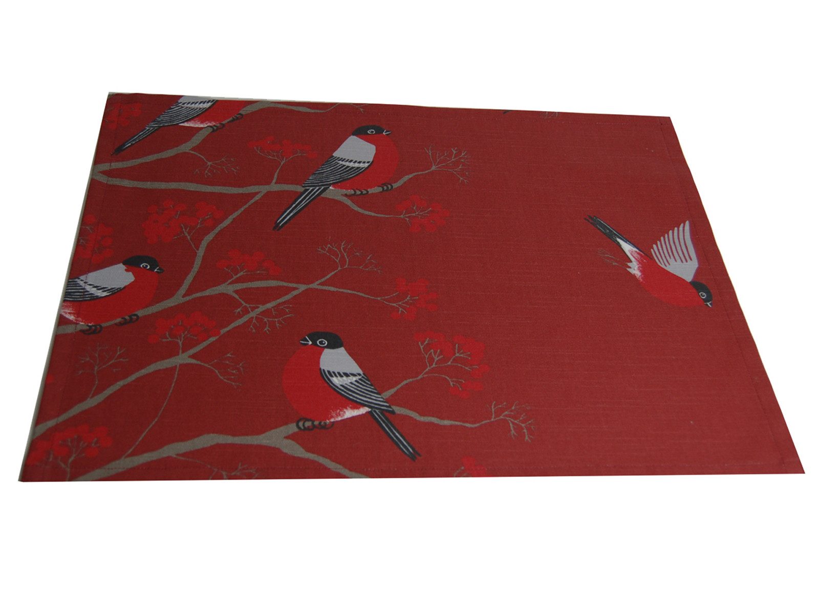 beties Platzset Beeren Vögel, (1-St., 1 günstig online kaufen