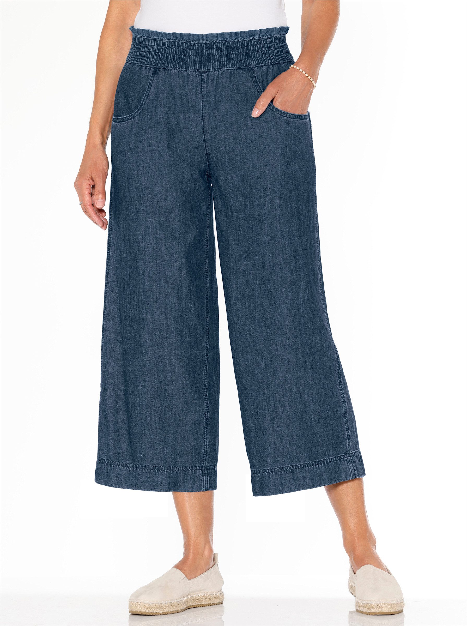 Sieh an! Jeansshorts 7/8-Jeans erhöht – Bild 4 von 4