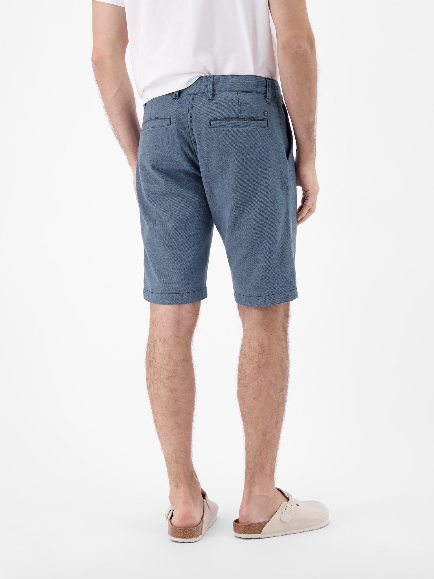 LERROS Chinoshorts Flexible Chino Bermuda in Strukturqualität