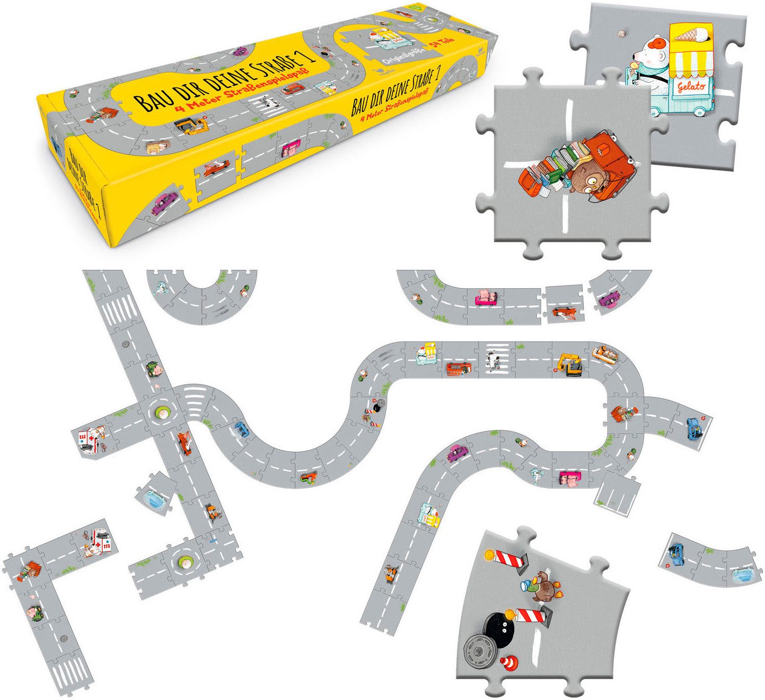Magellan Spiel Bau dir deine Straße 1, Familienspiel