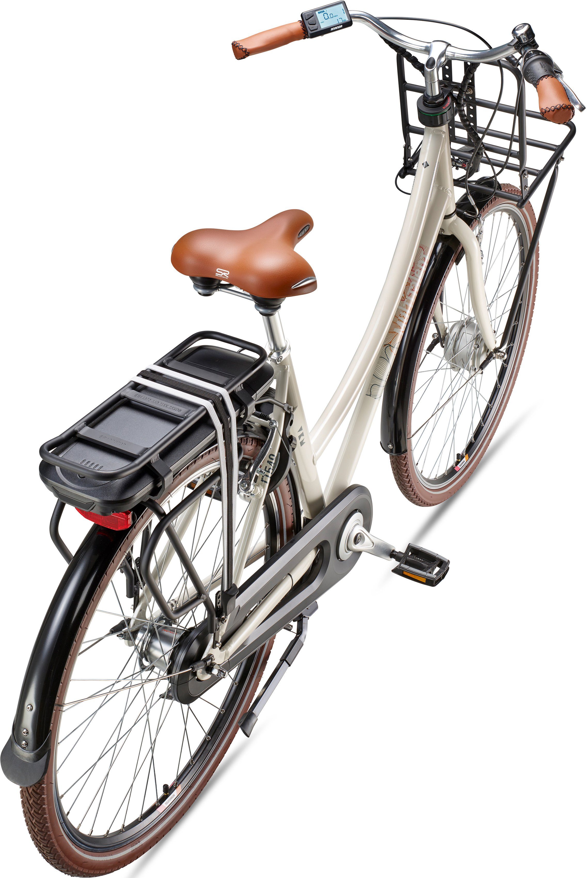 Telefunken E-Bike Cityrad Multitalent RT540, 7 Gang Shimano Nexus Schaltwerk, Nabenschaltung, Frontmotor, 468 Wh, Pedelec, Elektrofahrrad für Damen u. Herren