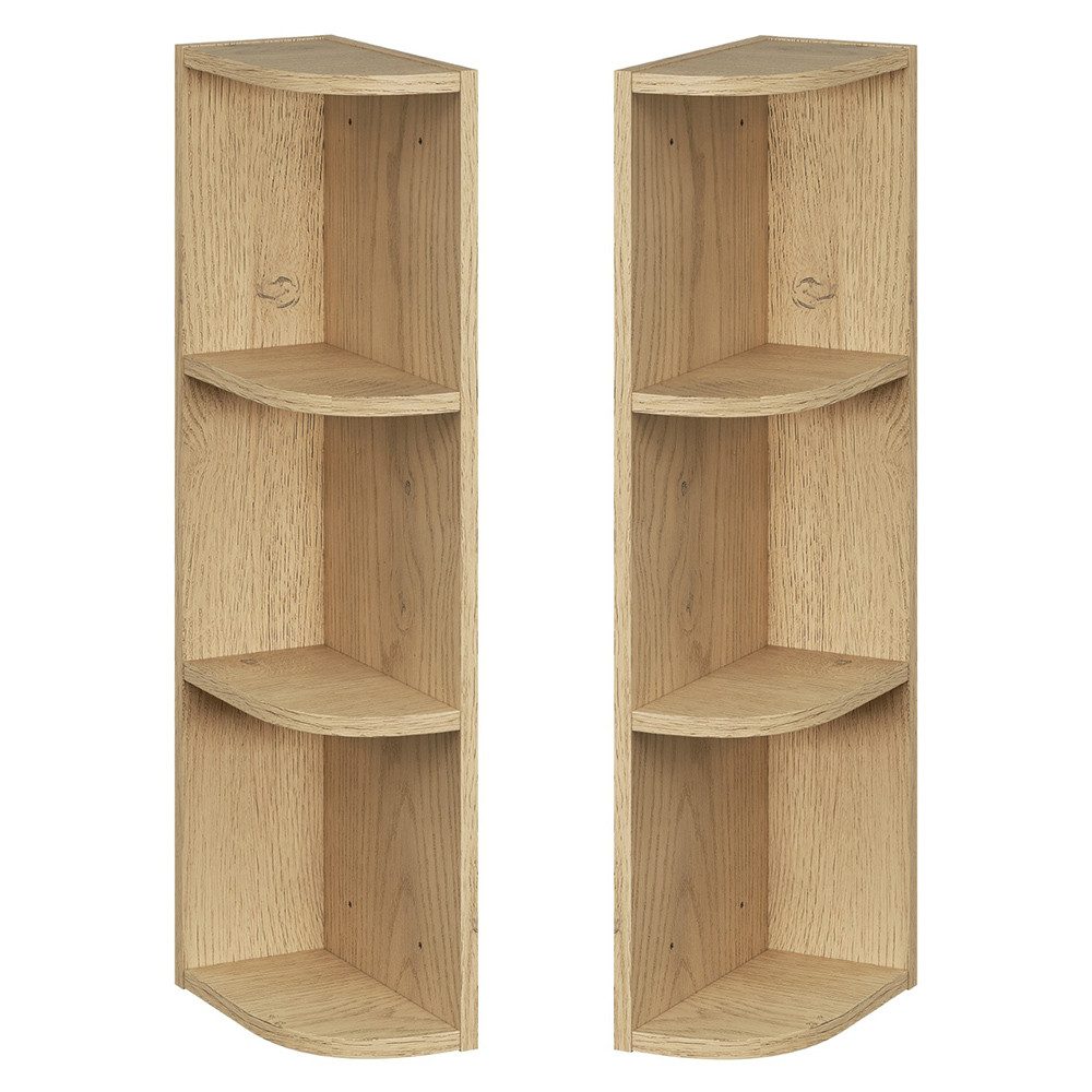 Lomadox Badregal DURANGO-56, Eckregal hängend, 15 cm breit, in Eiche günstig online kaufen