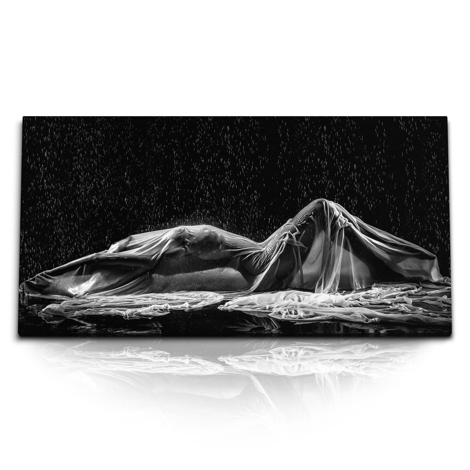 Sinus Art Leinwandbild Kunstdruck Bilder 120x60cm Junge Frau Erotisch Akt K günstig online kaufen