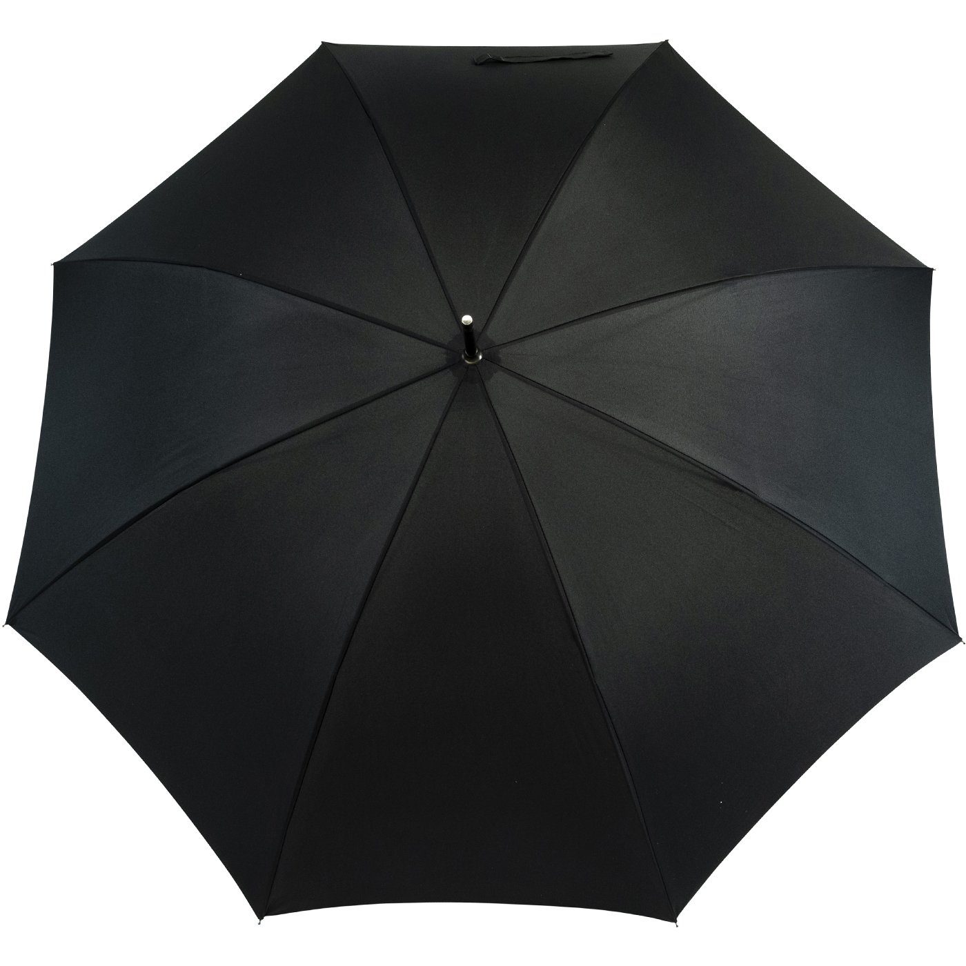 doppler® Stockregenschirm XXL Golfschirm, Partnerschirm für Damen und Herren, groß und stabil, uni-Sommerfarben - schwarz – Bild 4 von 5
