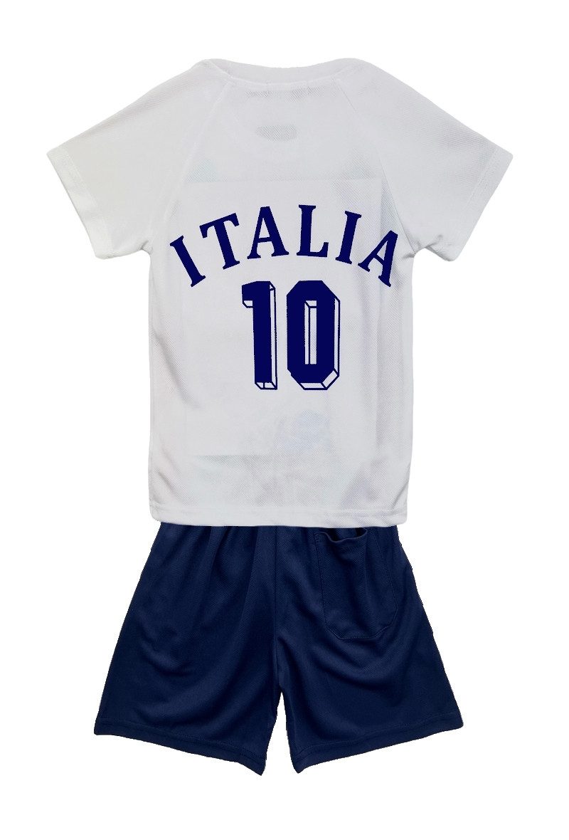 Fashion Boy Fußballtrikot Fußball Fan Set Italia, Italien, Trikot + Shorts, JS75 (Set, T-Shirt+Shorts)