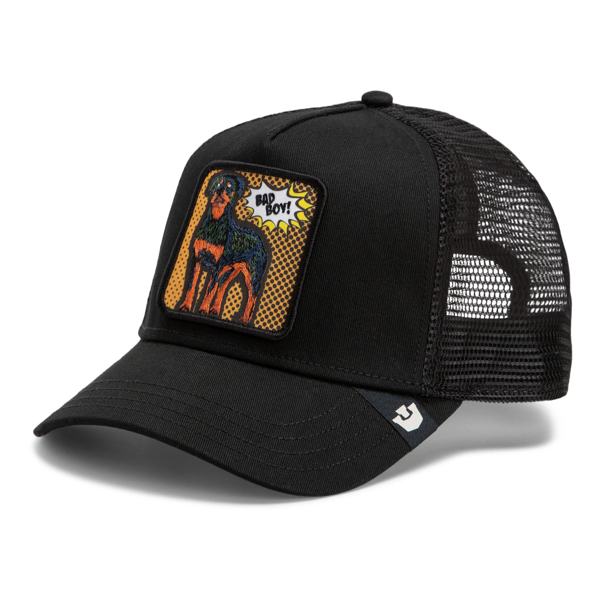 GOORIN Bros. Trucker Cap Goorin Bros. OG Trucker Cap Core Mesh POPArt - Bad Boy Void (Basecap, Basecap, Meshcap, Trucker Kappe)