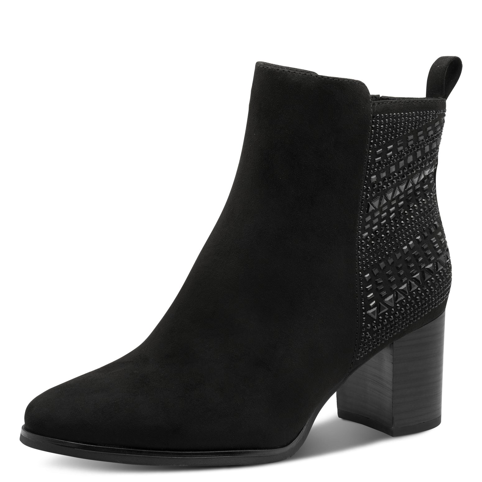 MARCO TOZZI Stiefelette, Blockabsatz, Businessstiefelette in veganer Verarb günstig online kaufen