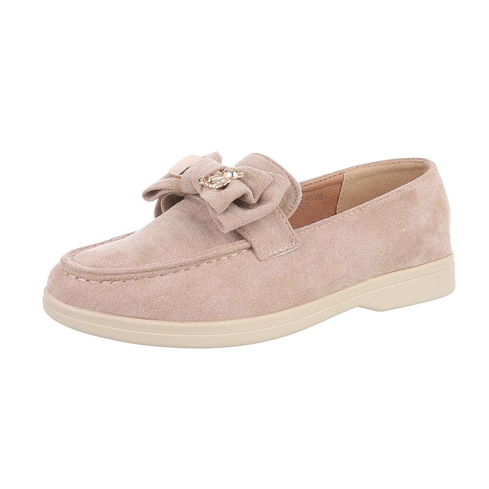 Damen Mokassins Freizeit Slipper