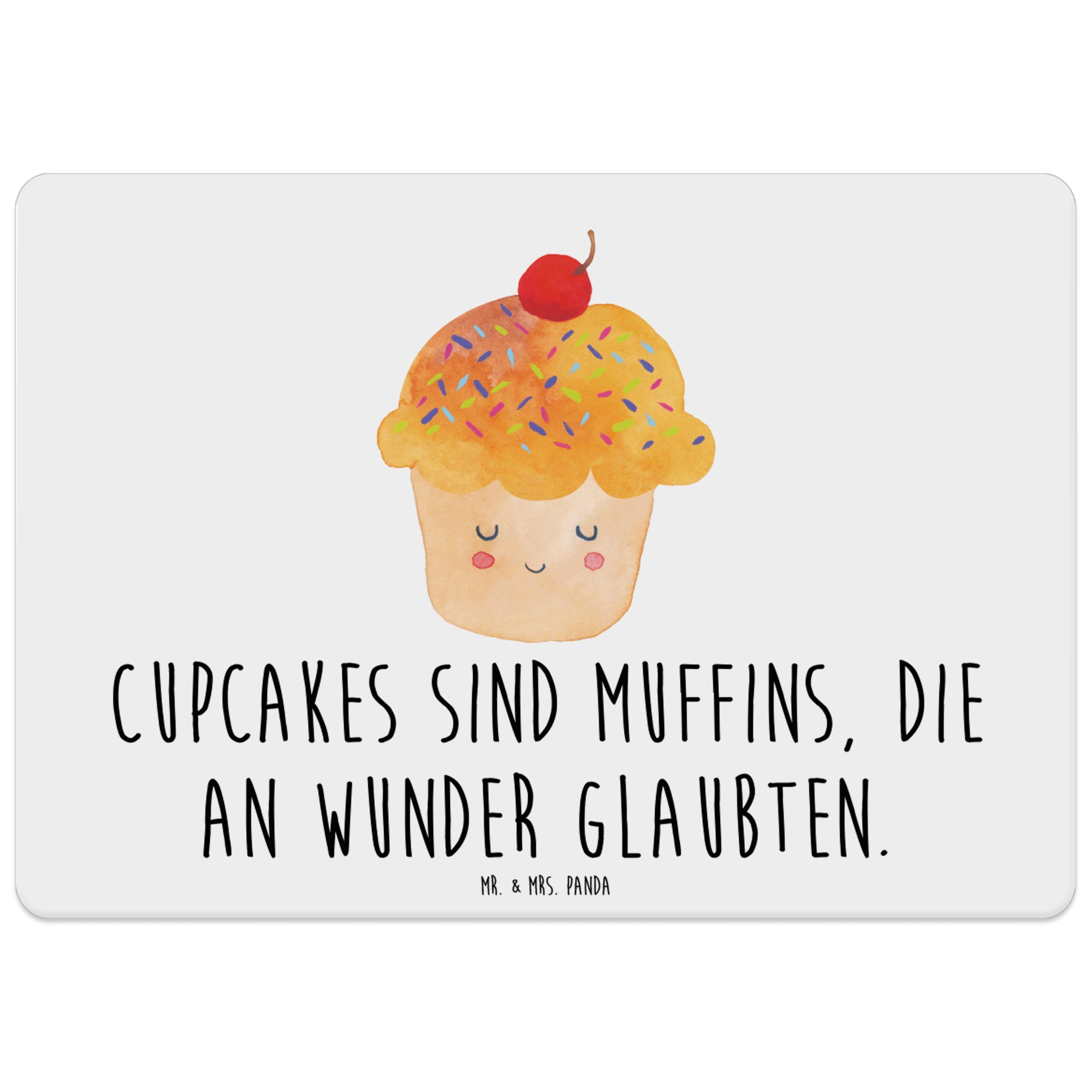 Platzset, Cupcake Weiß Geschenk, Geschenk Koch, Tischset, lustige