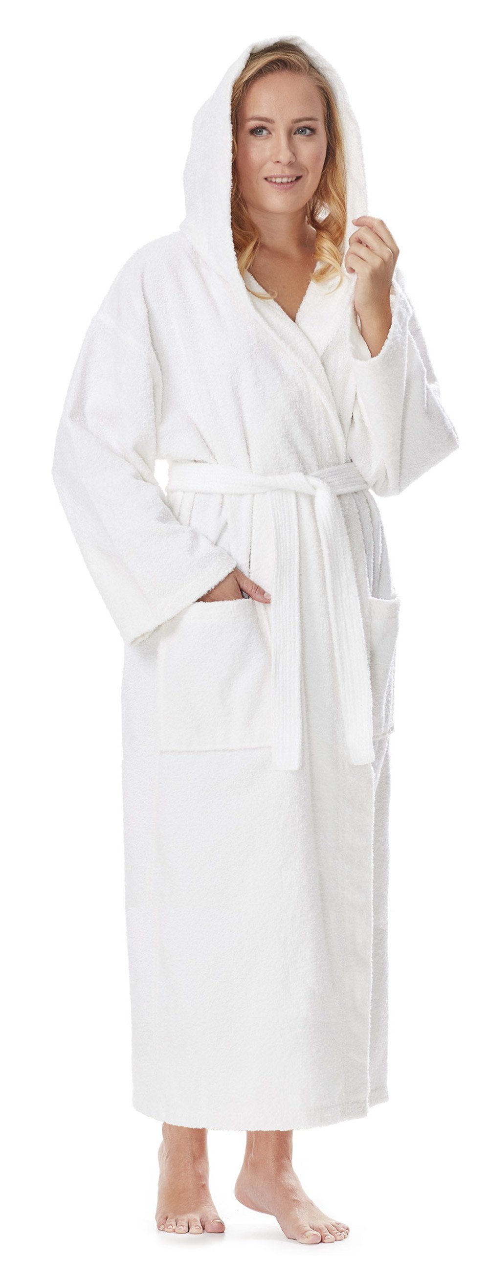 Arus Damenbademantel Astra, 100% Baumwolle, mit günstig online kaufen