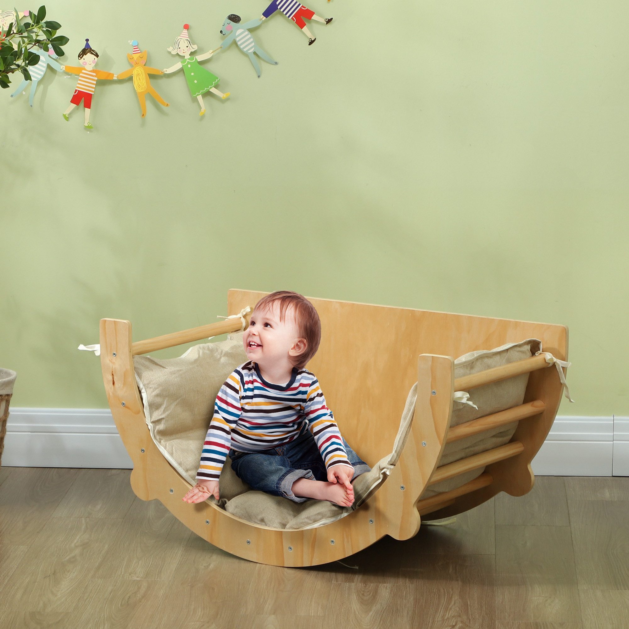 AIYAPLAY Klettergerüst 3 in 1 Set, günstig online kaufen