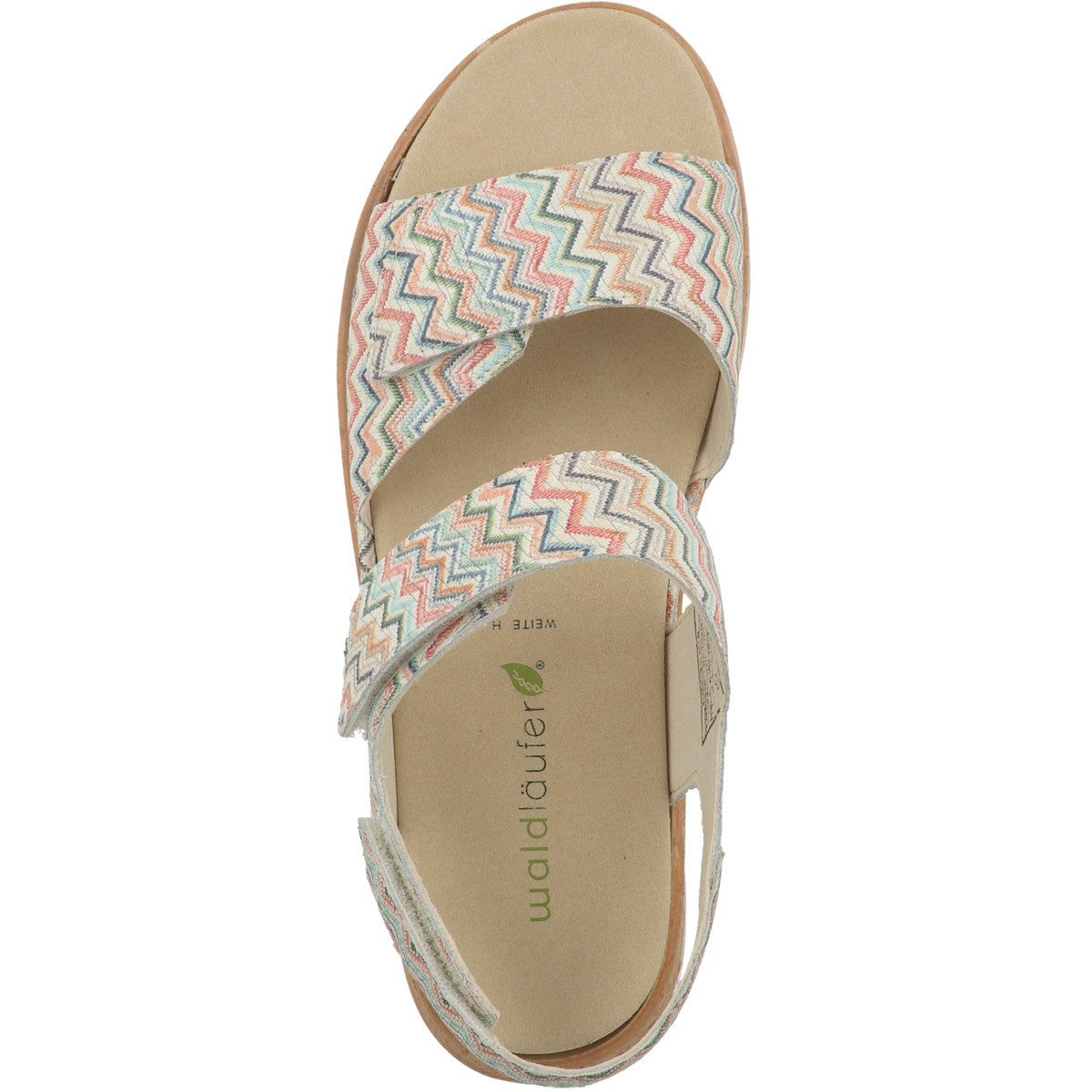 Waldläufer H-Libby Damen Sandale Sandaletten, Sommerschuhe, Badeschuhe, Riemchen, Schlappen