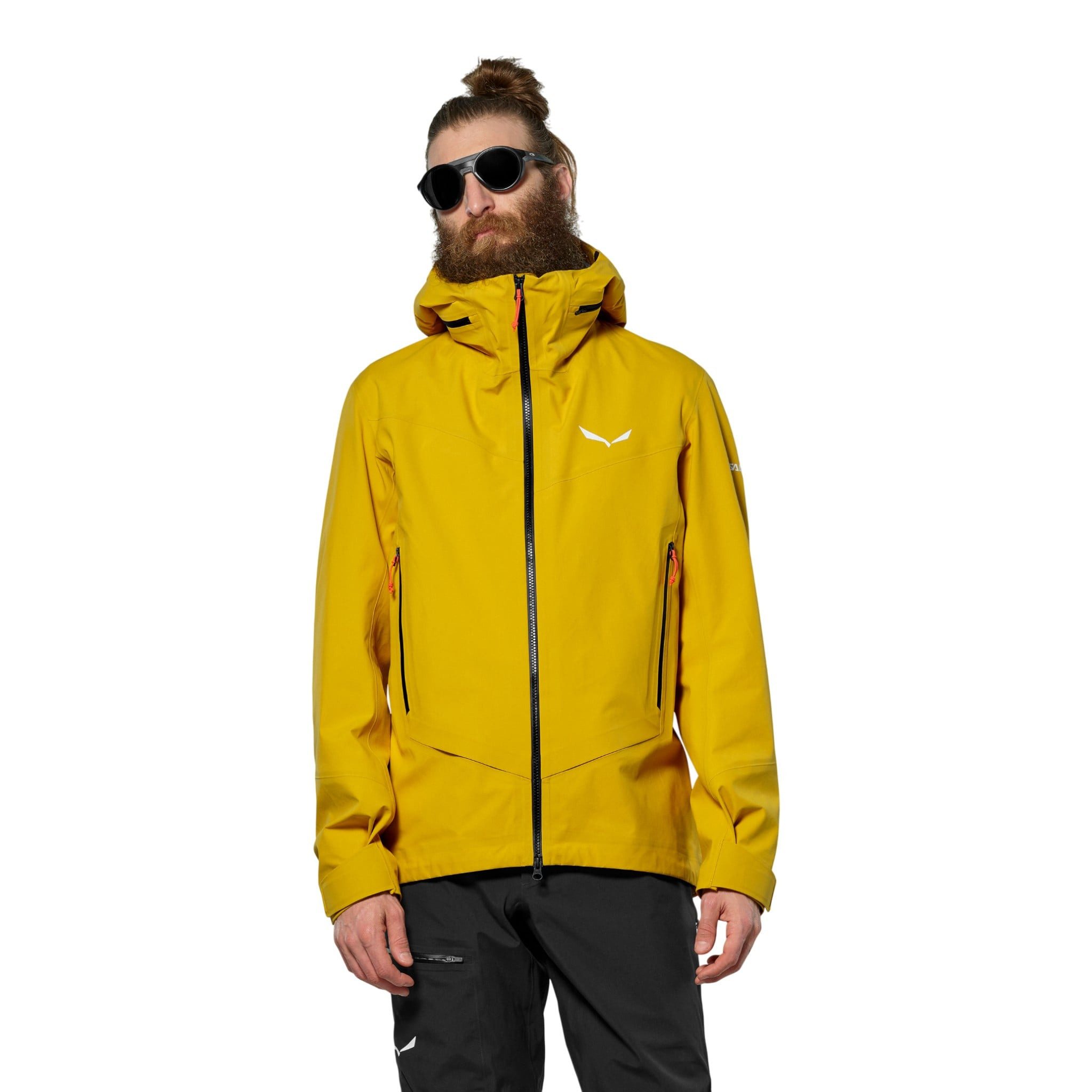 Salewa Softshelljacke Wander-Hardshelljacke Ortles GTX 3L EPE (wasserdicht, winddicht) gold