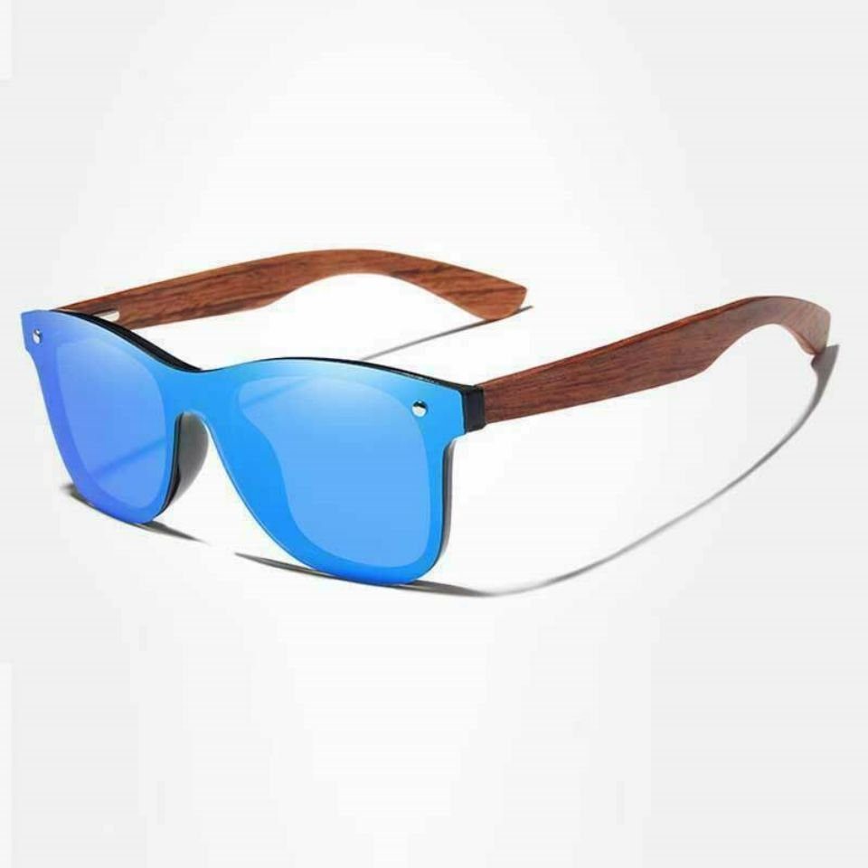Unisex Polarisierte Lamon Holzbeine Polarisierte Sonnenbrille Sonnenbrille UV400 Sonnenbrille