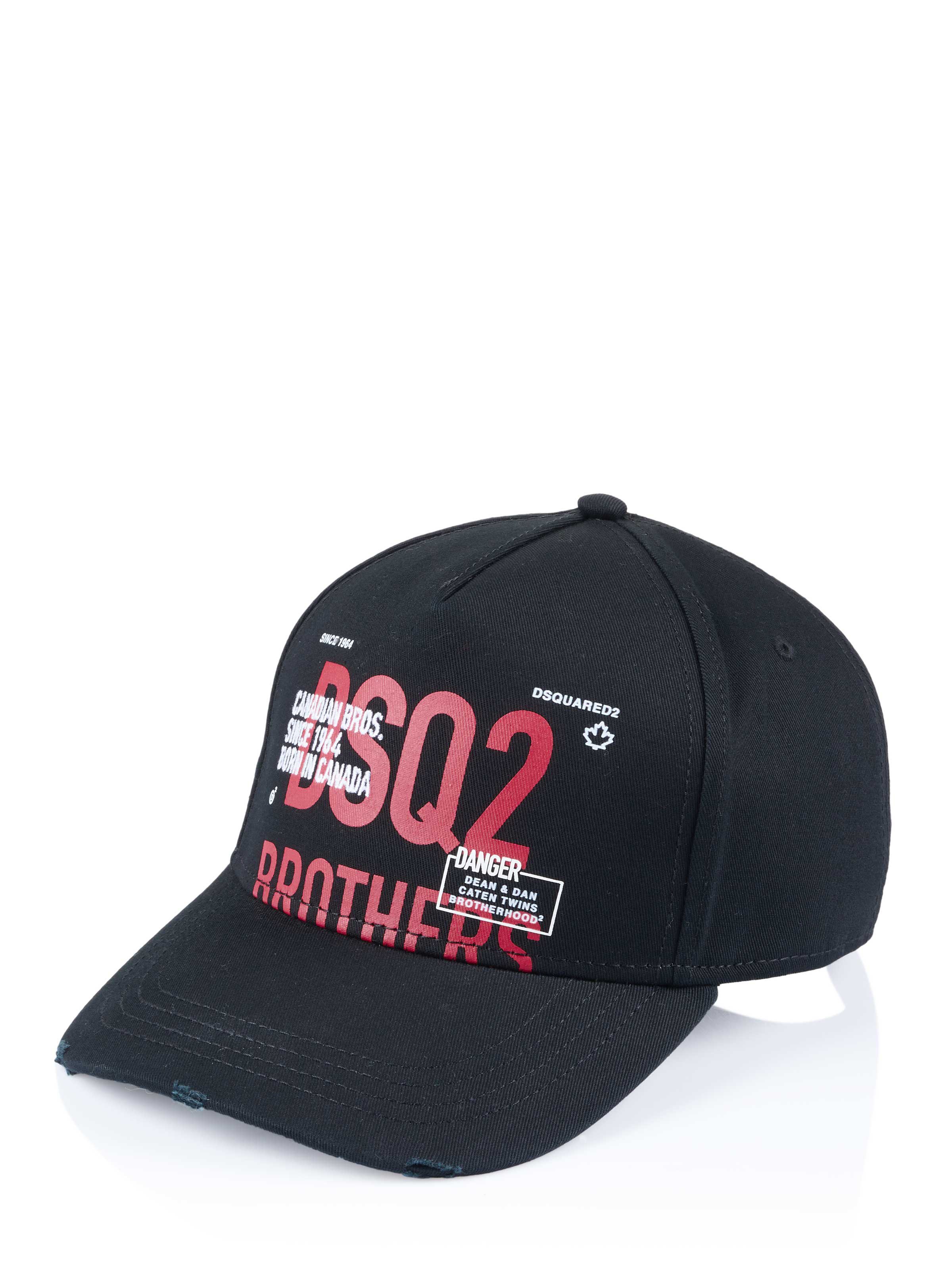Baseball Cap Dsquared2 Brother´s Cap schwarz