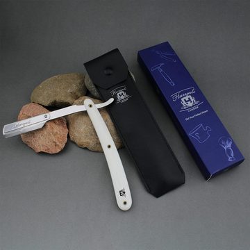 Haryali London Rasierhobel Cut Throat Razor Professionelles Cut Throat Razor Kit mit Klingen