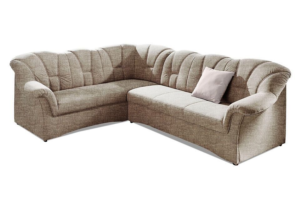 DOMO collection Ecksofa Papenburg B/T/H: 242/190/84 günstig online kaufen