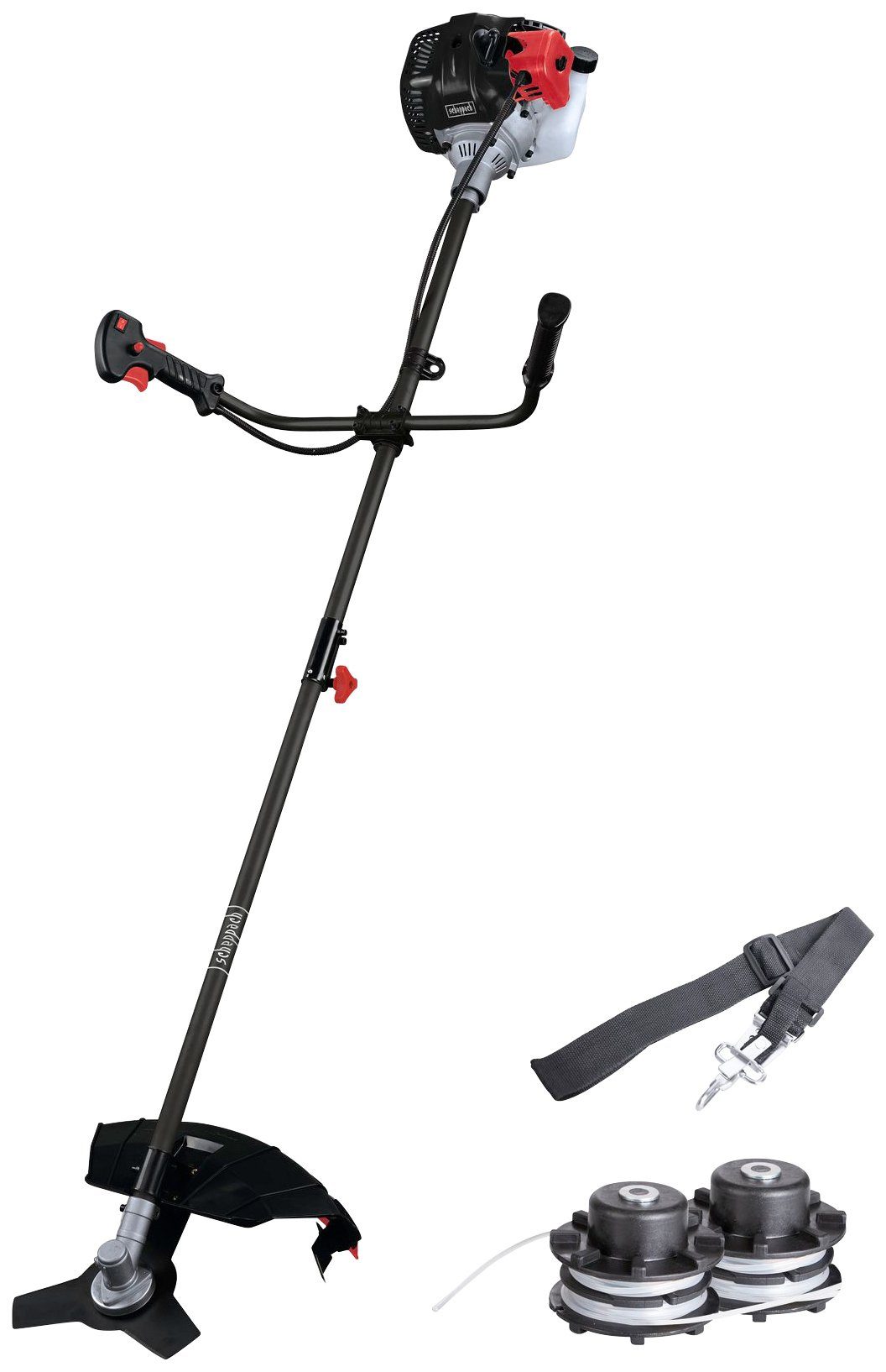 Scheppach Benzin-Motorsense BCH3300PB, 25,5 cm Arbeitsbreite Messer, 43 cm günstig online kaufen