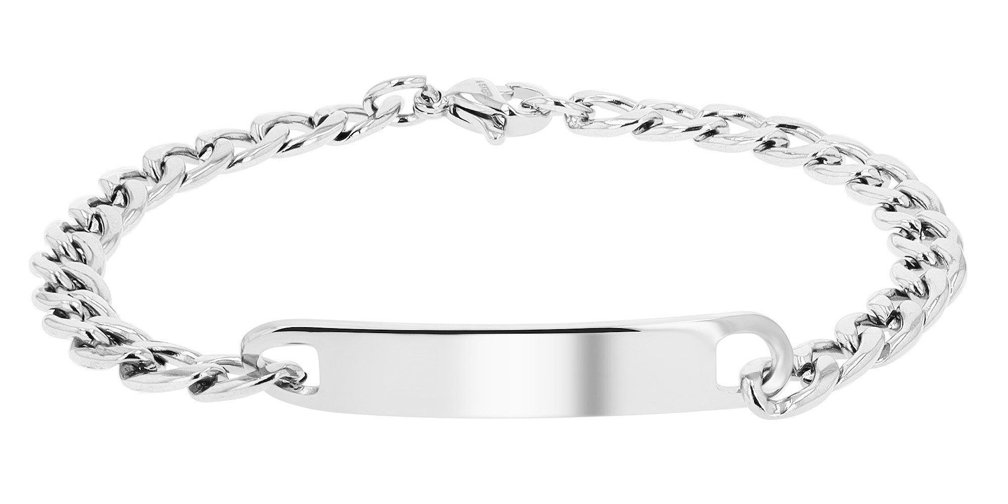 Armband Armband – Panzerarmband aus Edelstahl 18 cm
