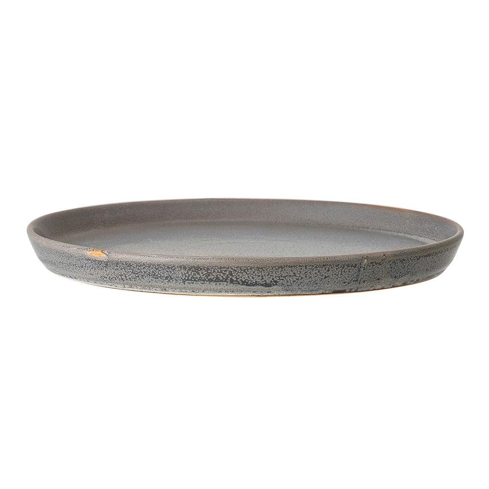 Bloomingville Speiseteller nordisches Kendra, dänisches Look Teller 20cm St), Keramik grau (1 Design Wabi-Sabi