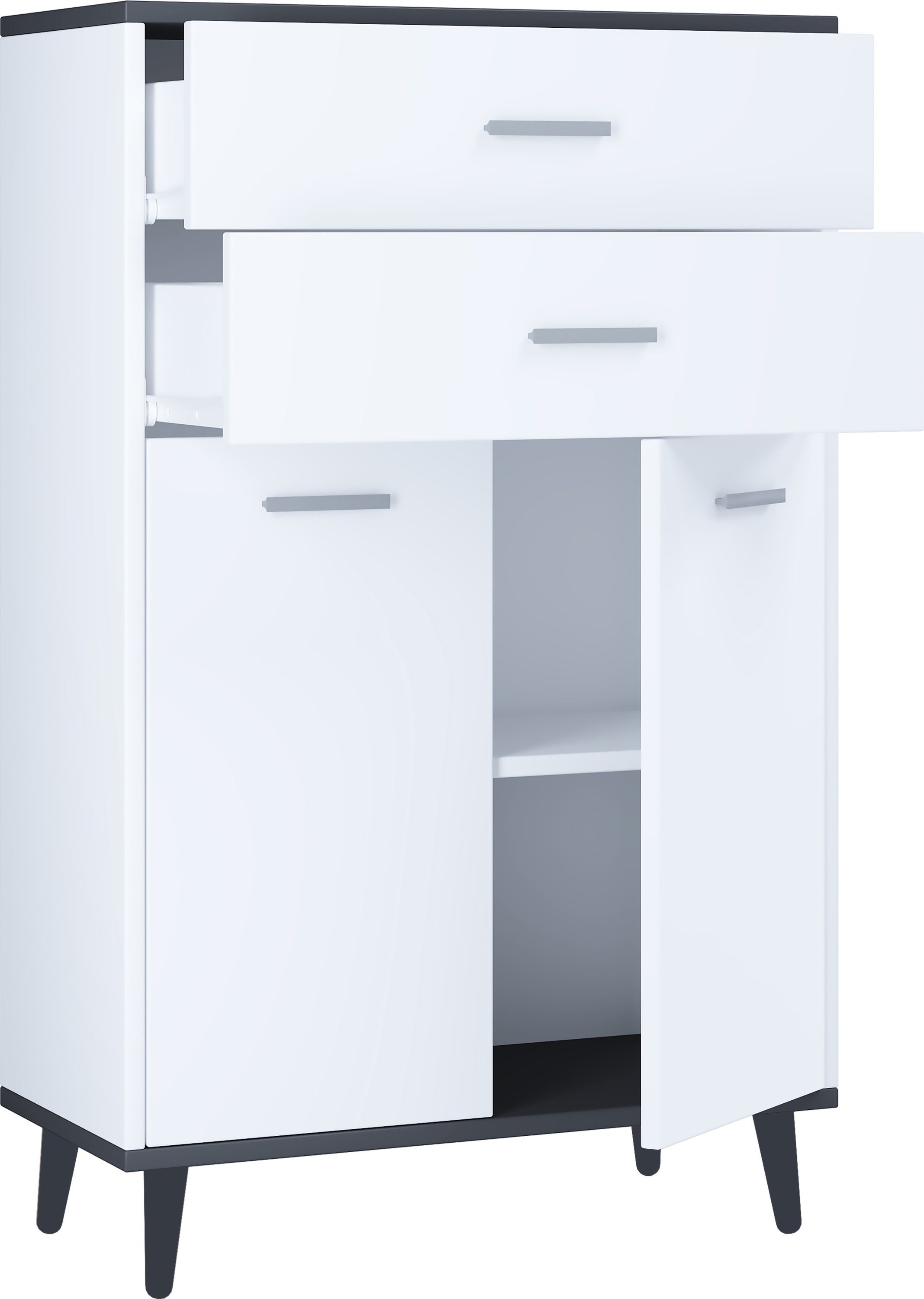 VCM Midischrank Seitenschrank Schublade Landos günstig online kaufen
