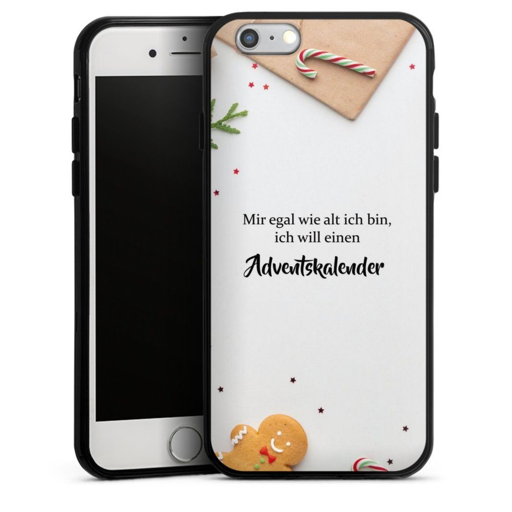 DeinDesign Handyhülle Egal wie alt ich bin, Hülle Sprüche Statement Weihnachten