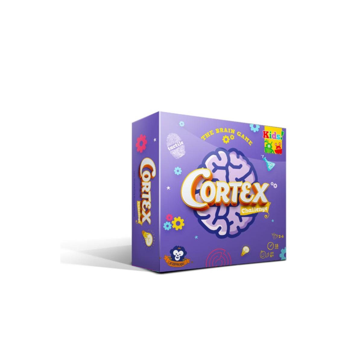 Asmodee Spiel, Familienspiel MAC0002 Challenge Cortex Kids, - Kartenspiel, 2-6... für
