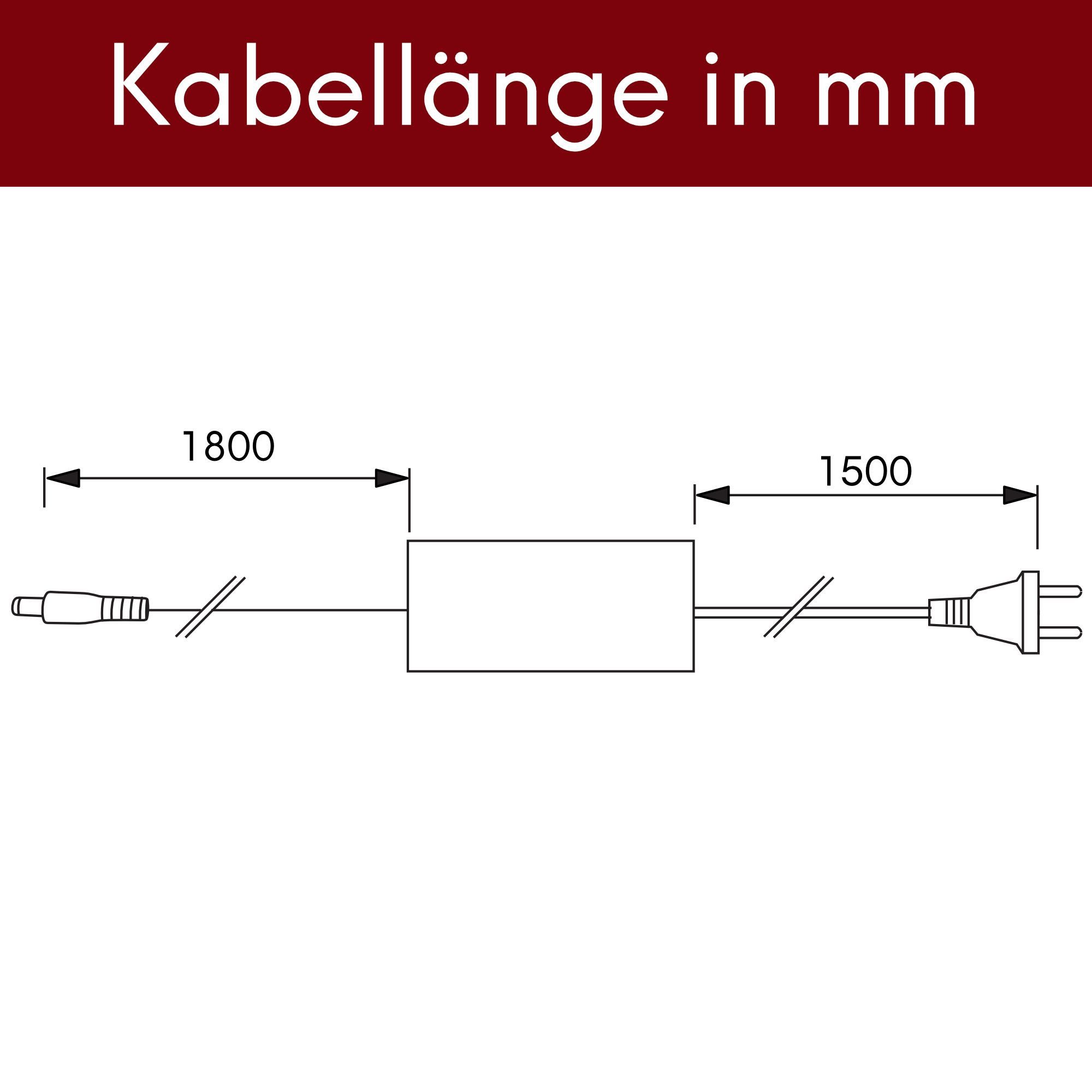 kalb Lineara Netzteil 40W 24VDC Flachnetzteil mit Anschlusskabeln Netzteil