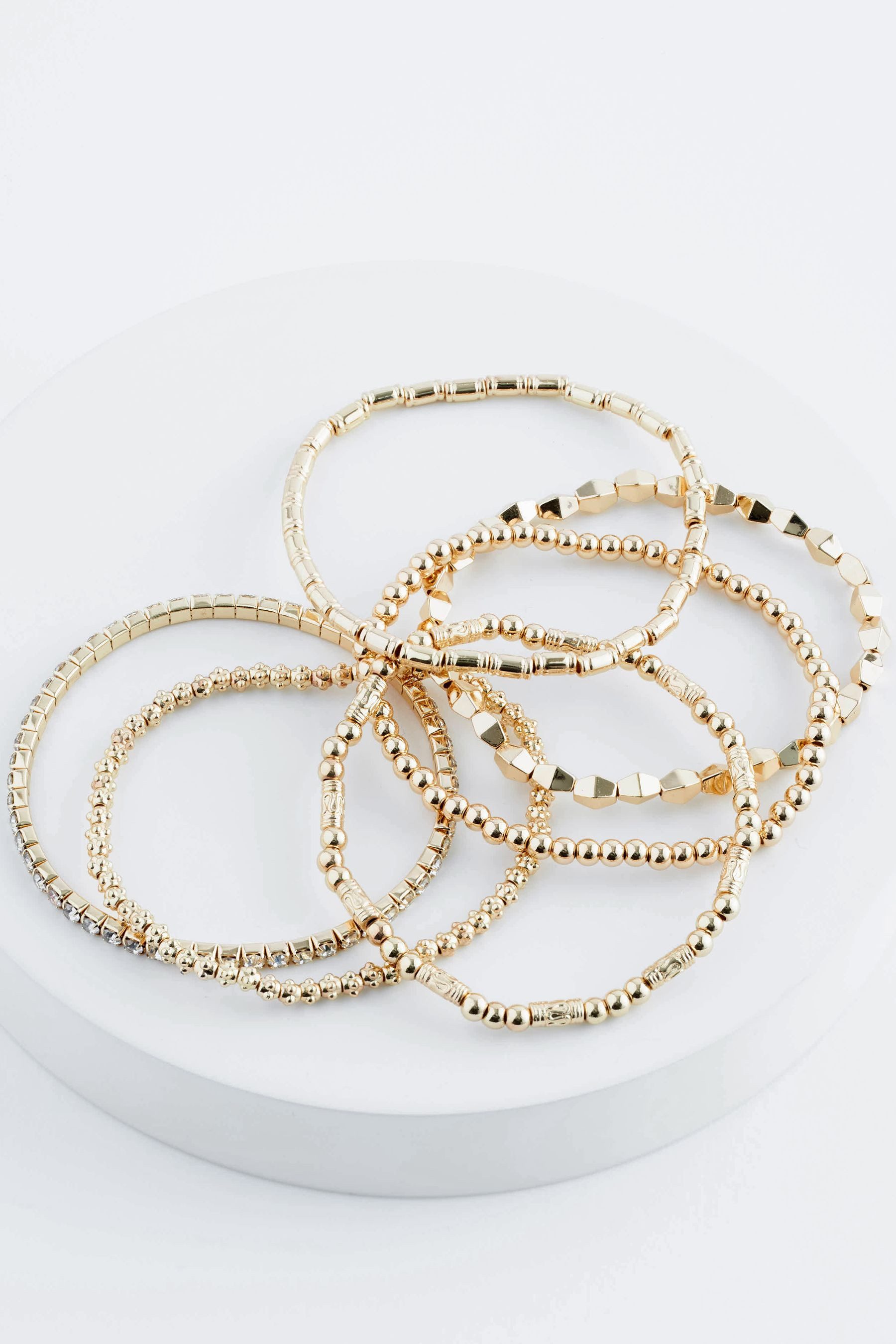 Next Armketten Set Elastische Glitzerarmbänder im Multipack (1-tlg) günstig online kaufen