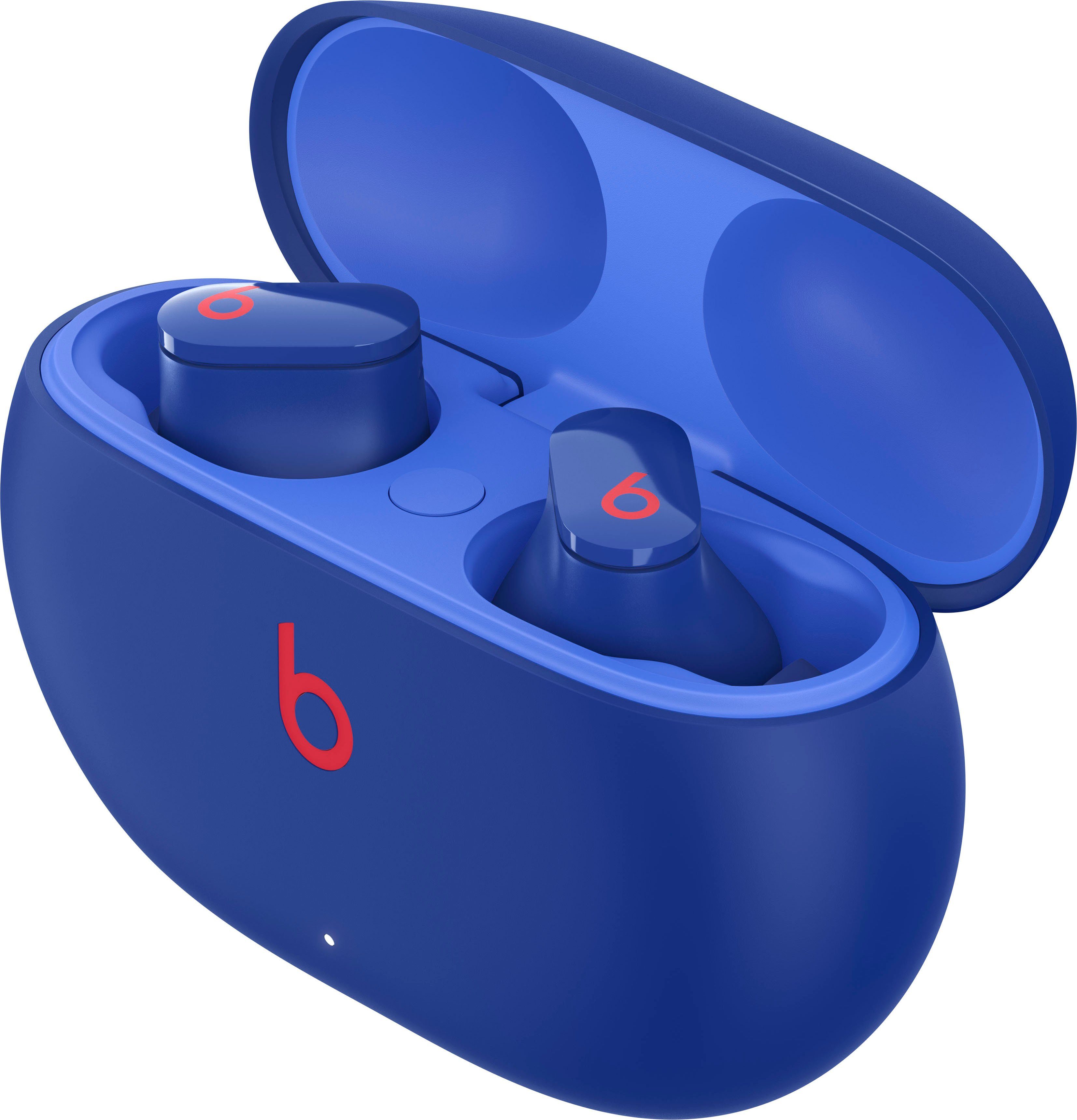 Studio kompatibel Bluetooth, für Anrufe Kabellose ocean Beats Steuerung Buds und Geräuschunterdrückung) Siri, (ANC), - Beats (Active In-Ear-Kopfhörer Noise blue Transparenzmodus, Cancelling Dr. integrierte mit by Musik, Dre Siri, mit