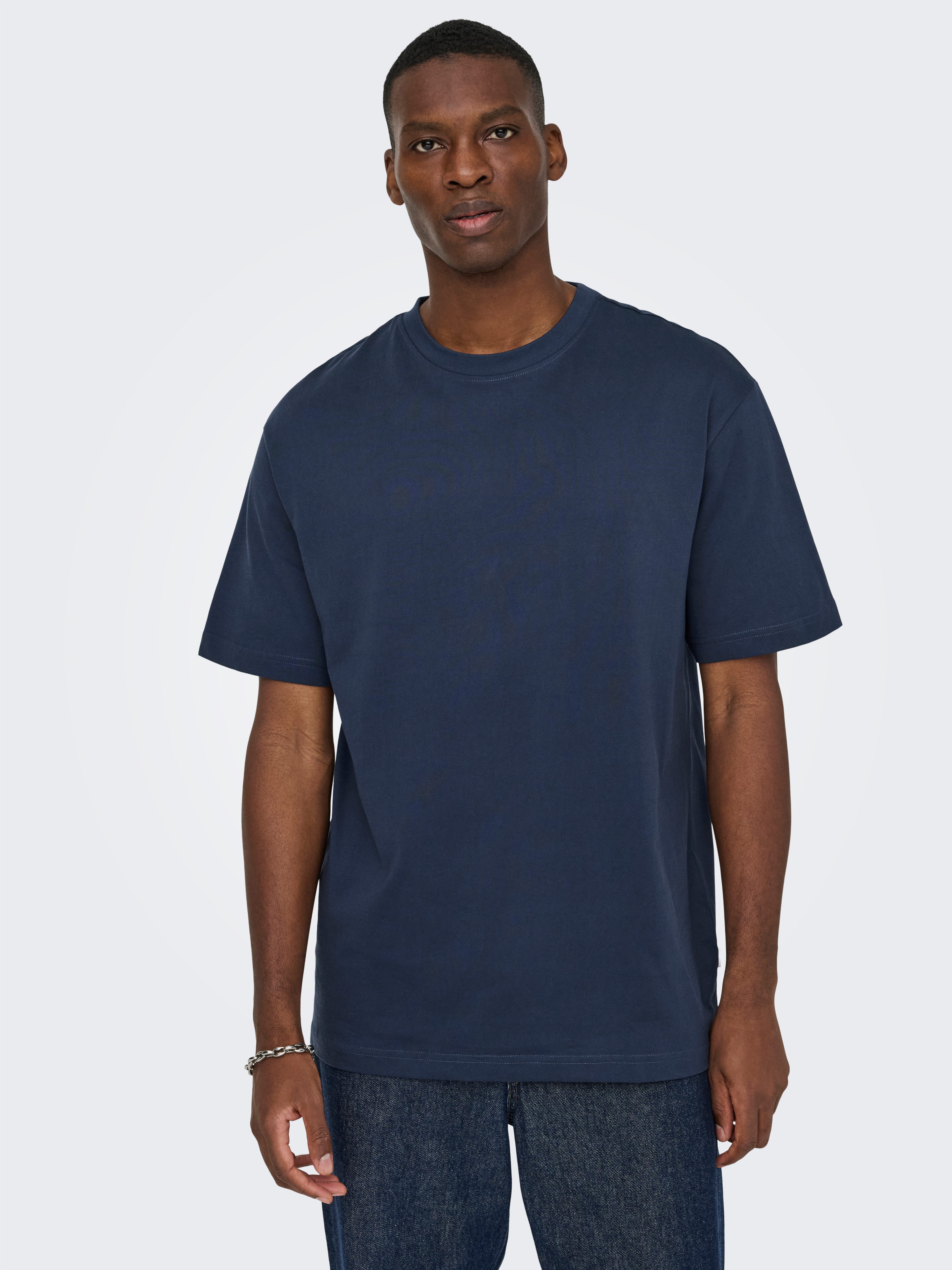 ONLY & SONS Rundhalsshirt ONSFRED RLX günstig online kaufen