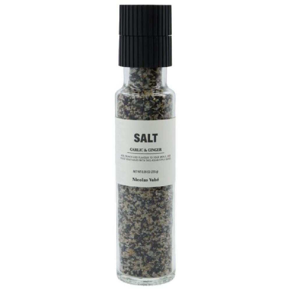 Nicolas Vahé Gewürz Salz mit Knoblauch und Ingwer (255g)