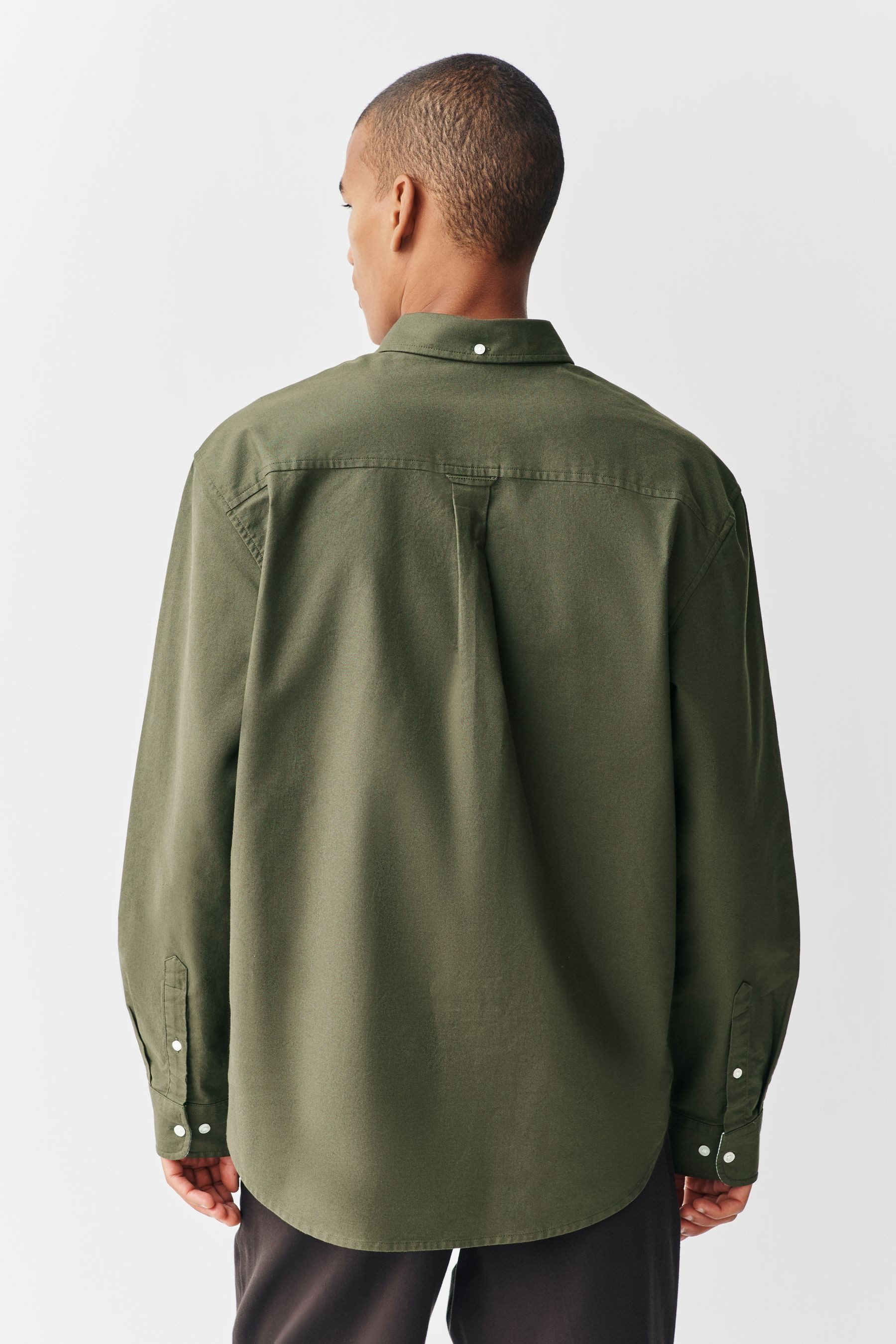 Next Langarmhemd Regular Fit Oxford-Langarmhemd (1-tlg) – Bild 2 von 5
