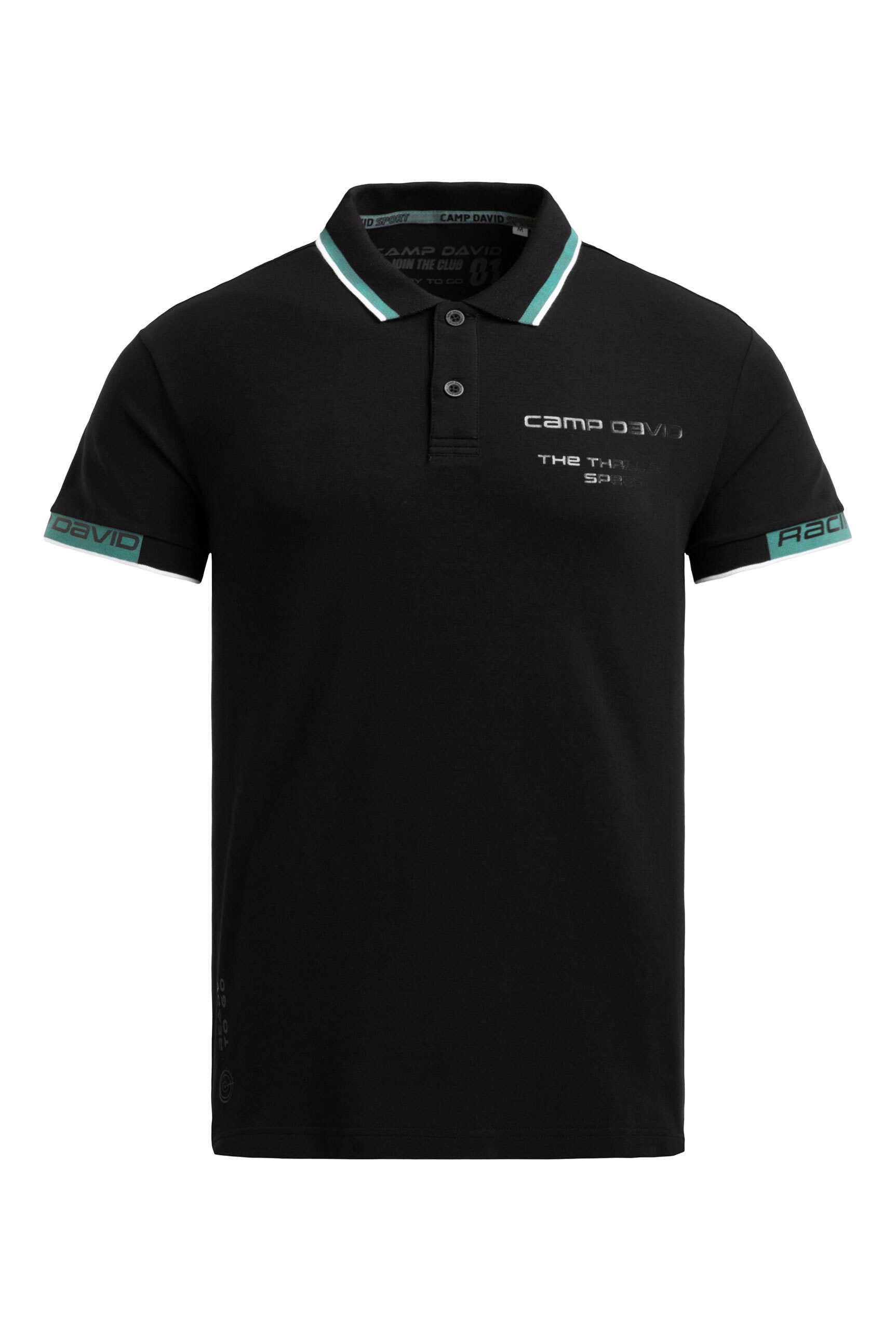 CAMP DAVID Poloshirt mit Baumwolle günstig online kaufen