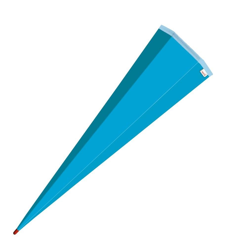 Roth Schultüte Rohling, 85 cm, eckig, ohne Verschluss, Zuckertüte zum Basteln