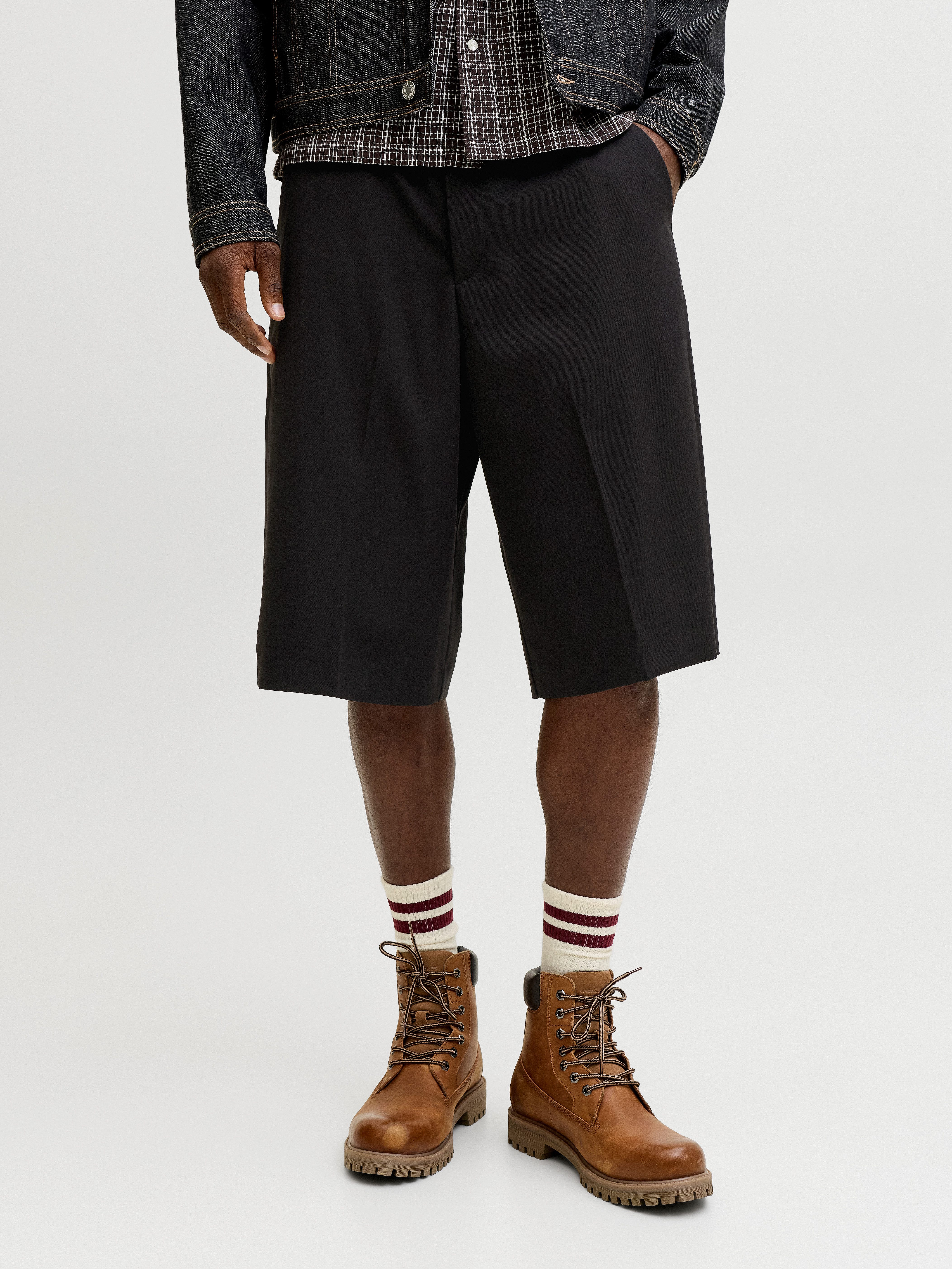 Chinoshorts JPSTOWEN TOBY CHINO SHORTS XLNG LN