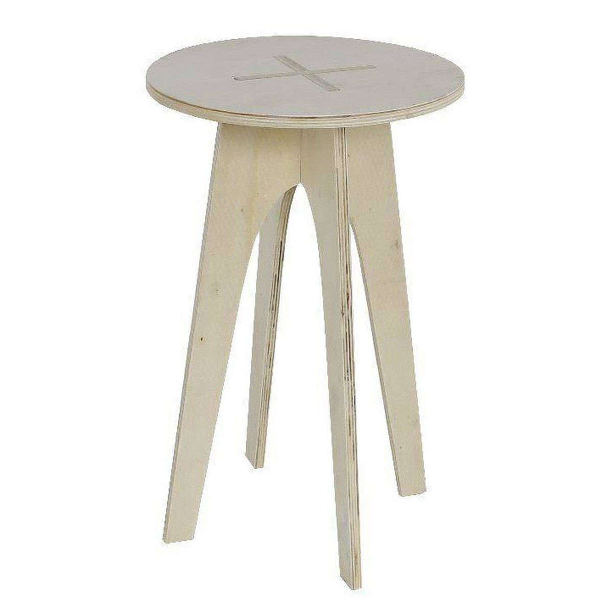 Today Beistelltisch Kaffeetisch rund Simplicity, Holz