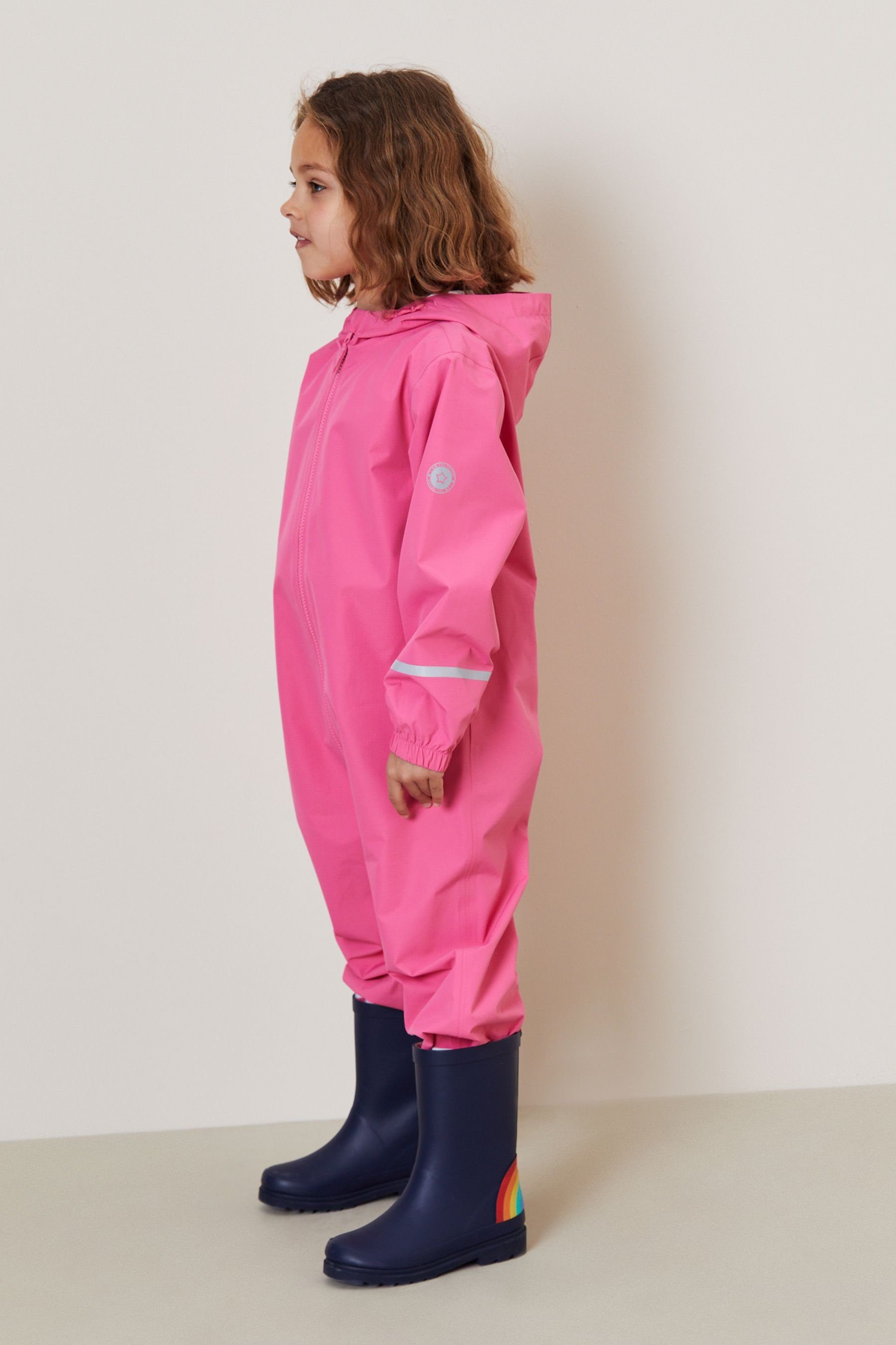 Pink Schule Regenoverall die Matschanzug Next für Wasserdichter (1-tlg)