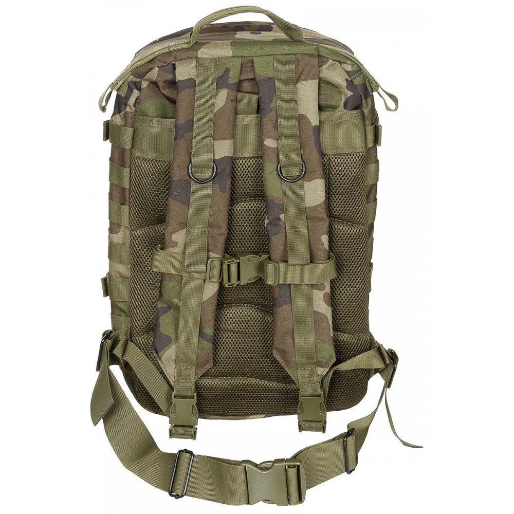 MFHHighDefence Rucksack US Rucksack, Assault II, woodland (Packung)