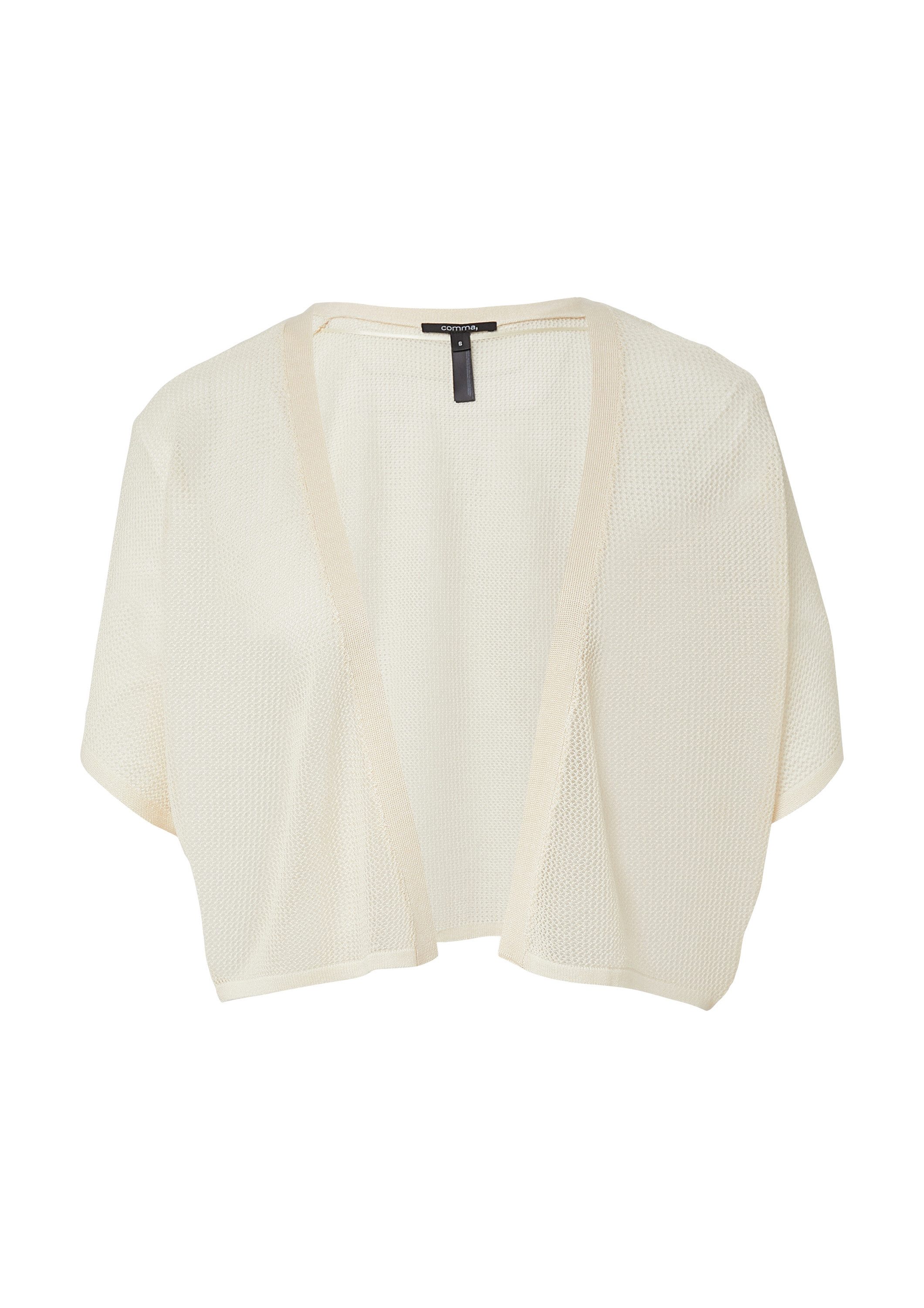 comma Poncho Indoor-Poncho Leichtes Poncho-Cape aus luftigem Strick günstig online kaufen