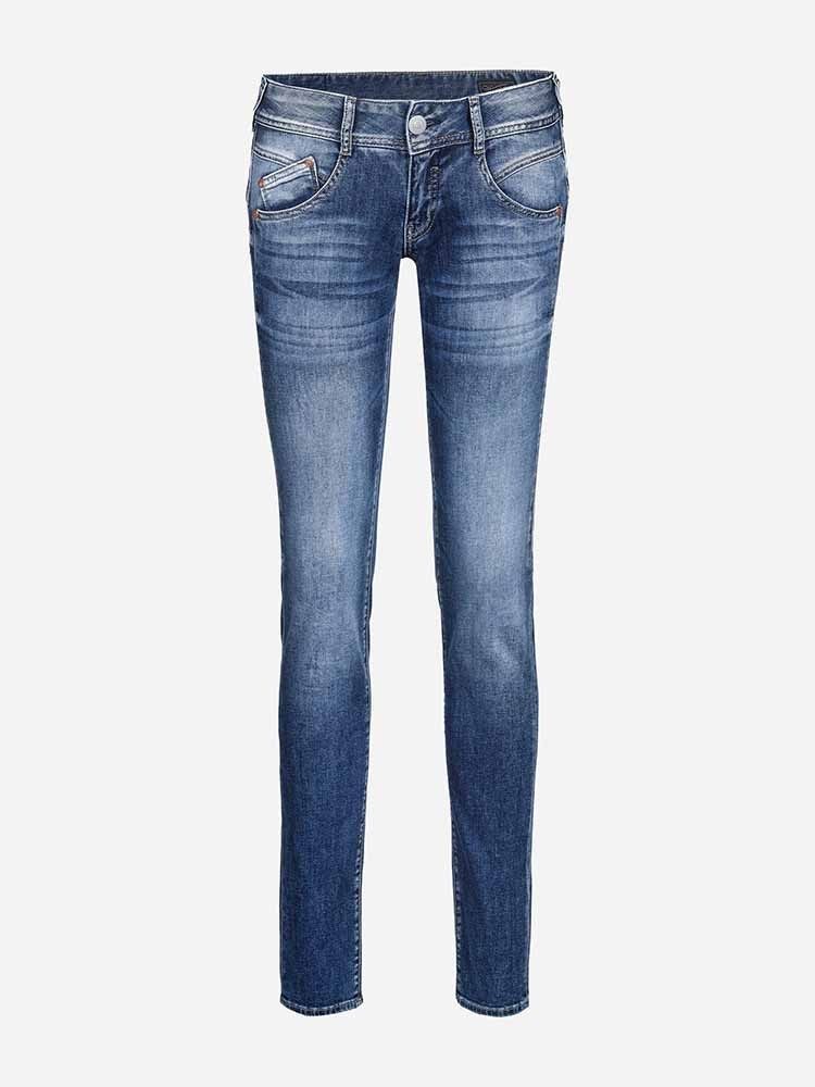 Herrlicher Stretch-Jeans HERRLICHER GILA SLIM daybreak 5606-RD662-670