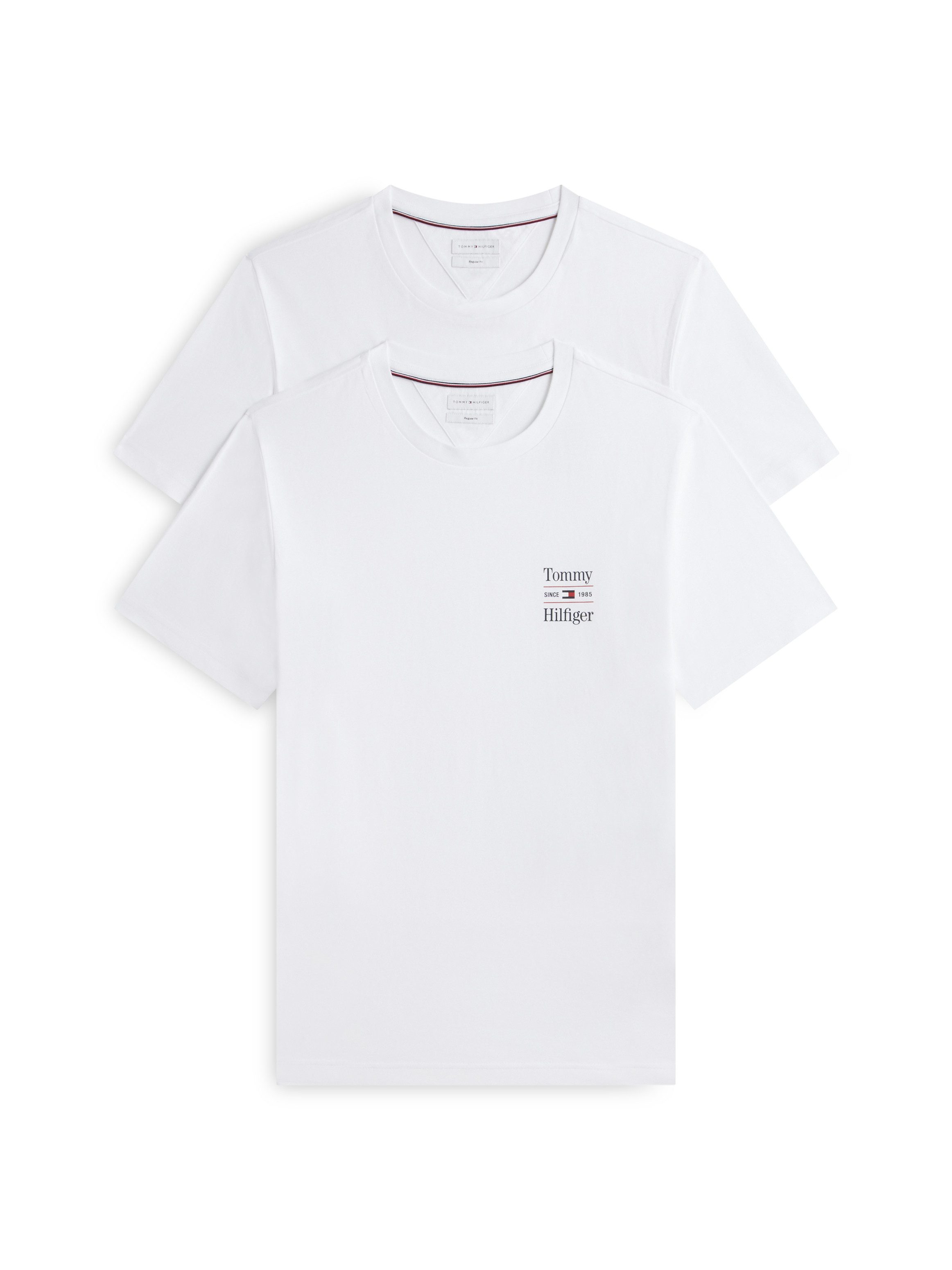 Tommy Hilfiger T-Shirt 2 PACK CHEST GRAPHIC REG TEES (2-tlg)