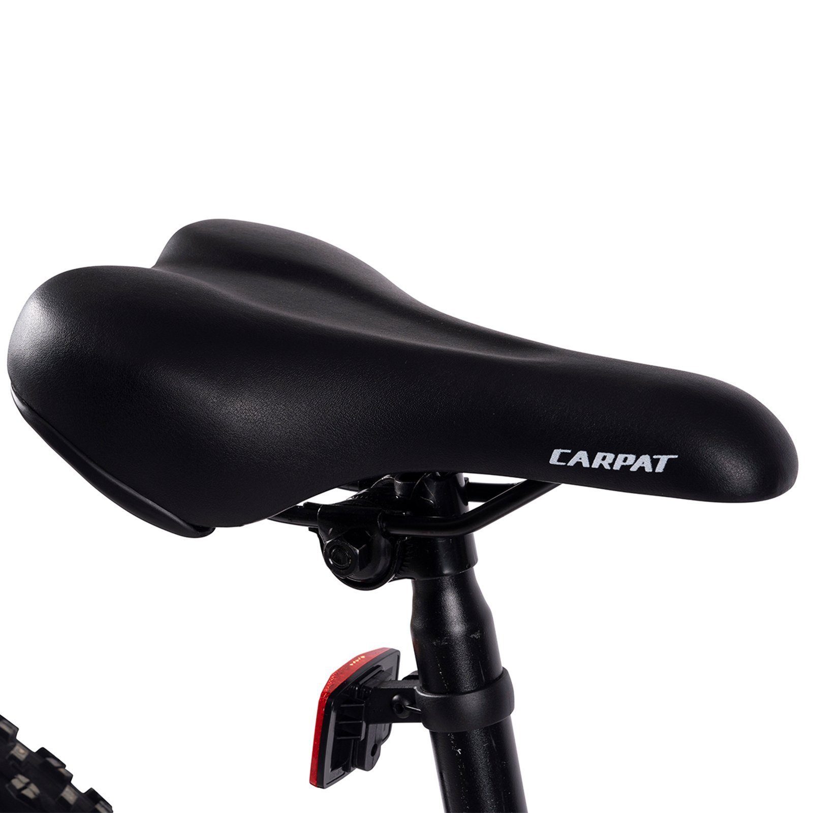 CARPAT SPORT Fatbike 26 Zoll Fat Tire 4.0 Hardtail MTB für Herren Damen und Jungen, 7 Gang Shimano, Kettenschaltung, Alu-Rahmen Fahrrad, Fat Bike Mountainbike