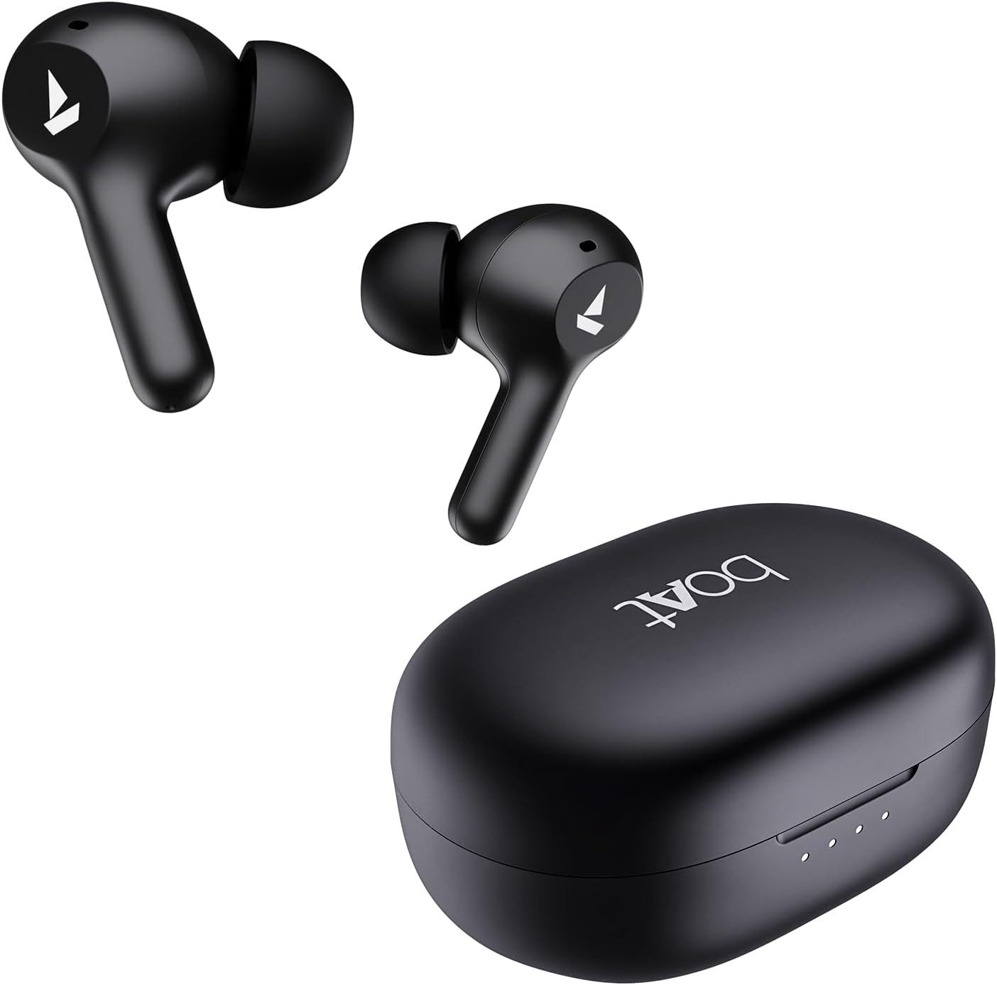 boAt Airdopes 71 TWS In-Ear Ohrhörer kabellos Bluetooth wireless In-Ear-Kopfhörer (Bluetooth, ENx Geräuschunterdrückung, Schnellladen, IPX4, niedrige Latenz)