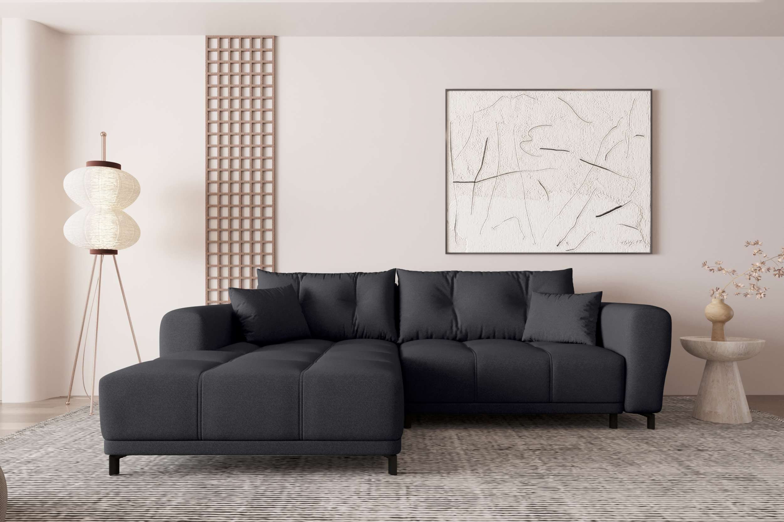 99rooms Ecksofa Massimo, Sofa L-Form, Eckcouch, mit oder ohne Schlaffunktio günstig online kaufen