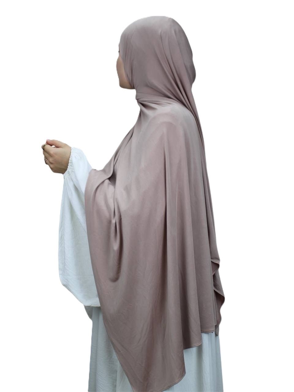 Aymasal Hijab Premium Liquid Hijab Scarf Kopftuch Khimar glänzend elegant H günstig online kaufen