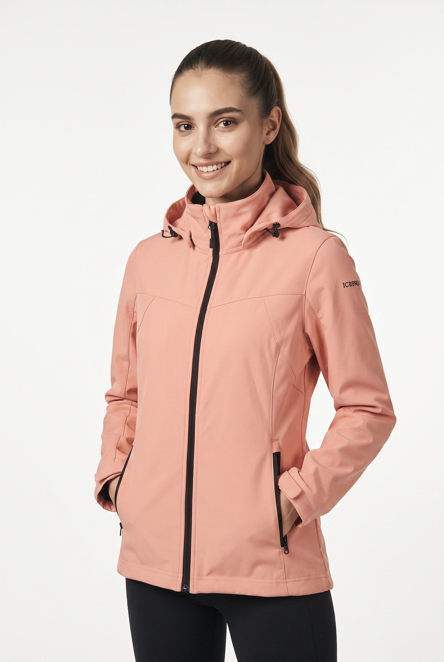 Icepeak Softshelljacke ICEPEAK BRENHAM Winddicht & Wasserabweisend & Atmungsaktiv