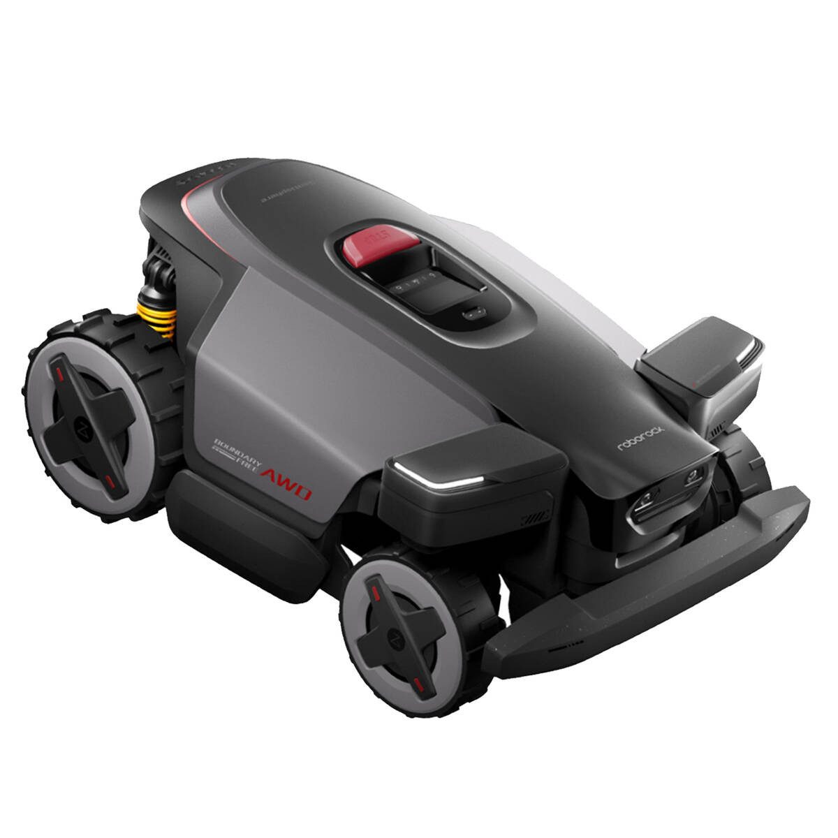 Roborock Rasenmähroboter RockMow Z115 AWD, (Set, inkl. Akku), RTK, VSLAM, KI, Dual-Kamera, Allradantrieb